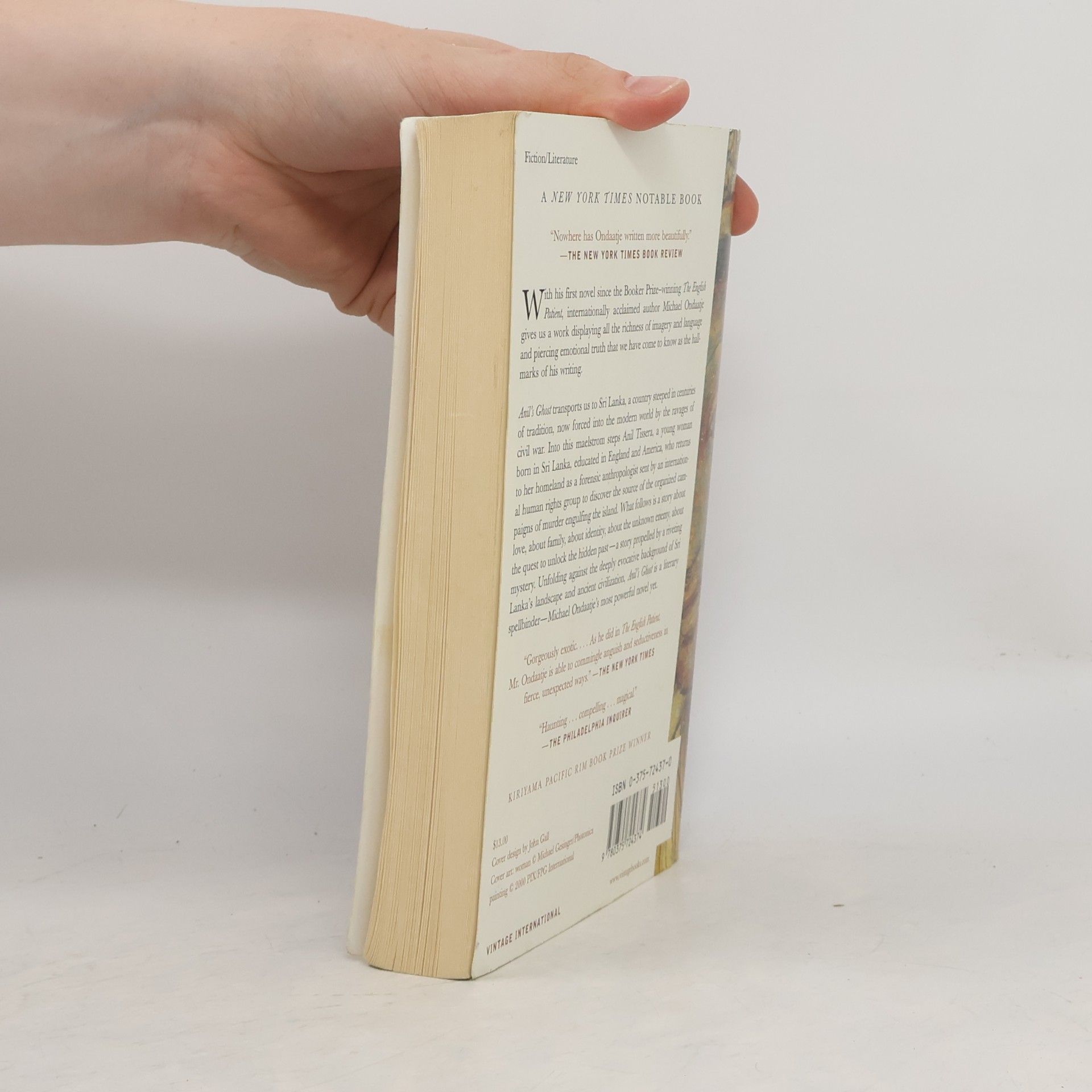 Michael Ondaatje Anil's Ghost