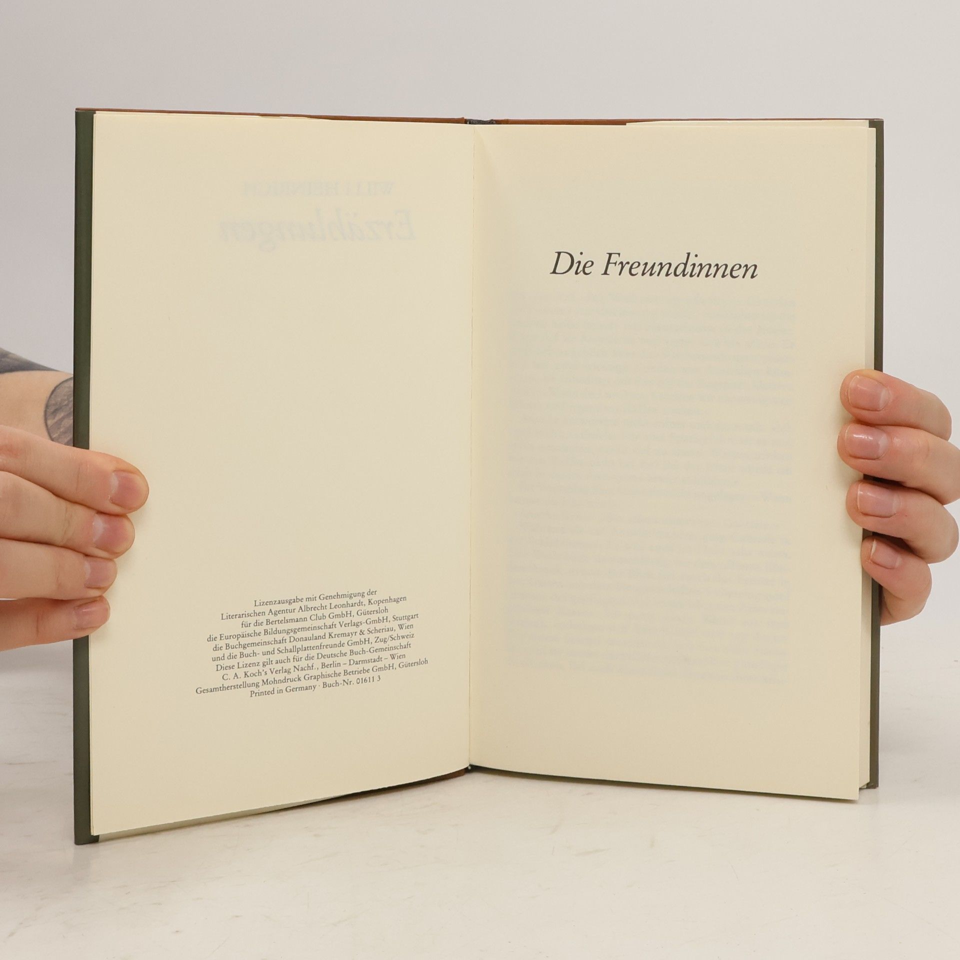 Willi Heinrich Die Freundinnen