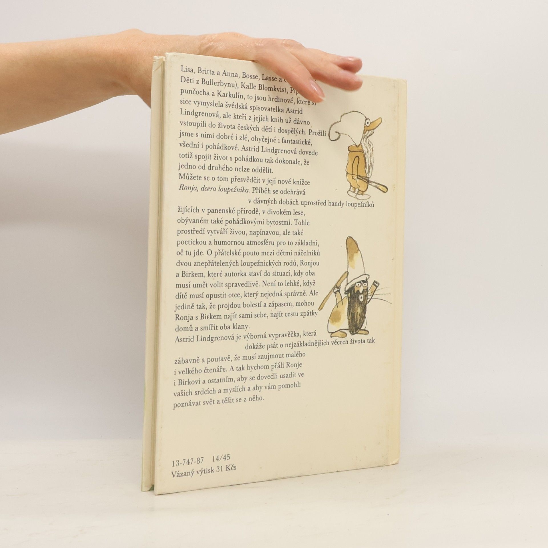 Astrid Lindgren Ronja, dcera loupežníka