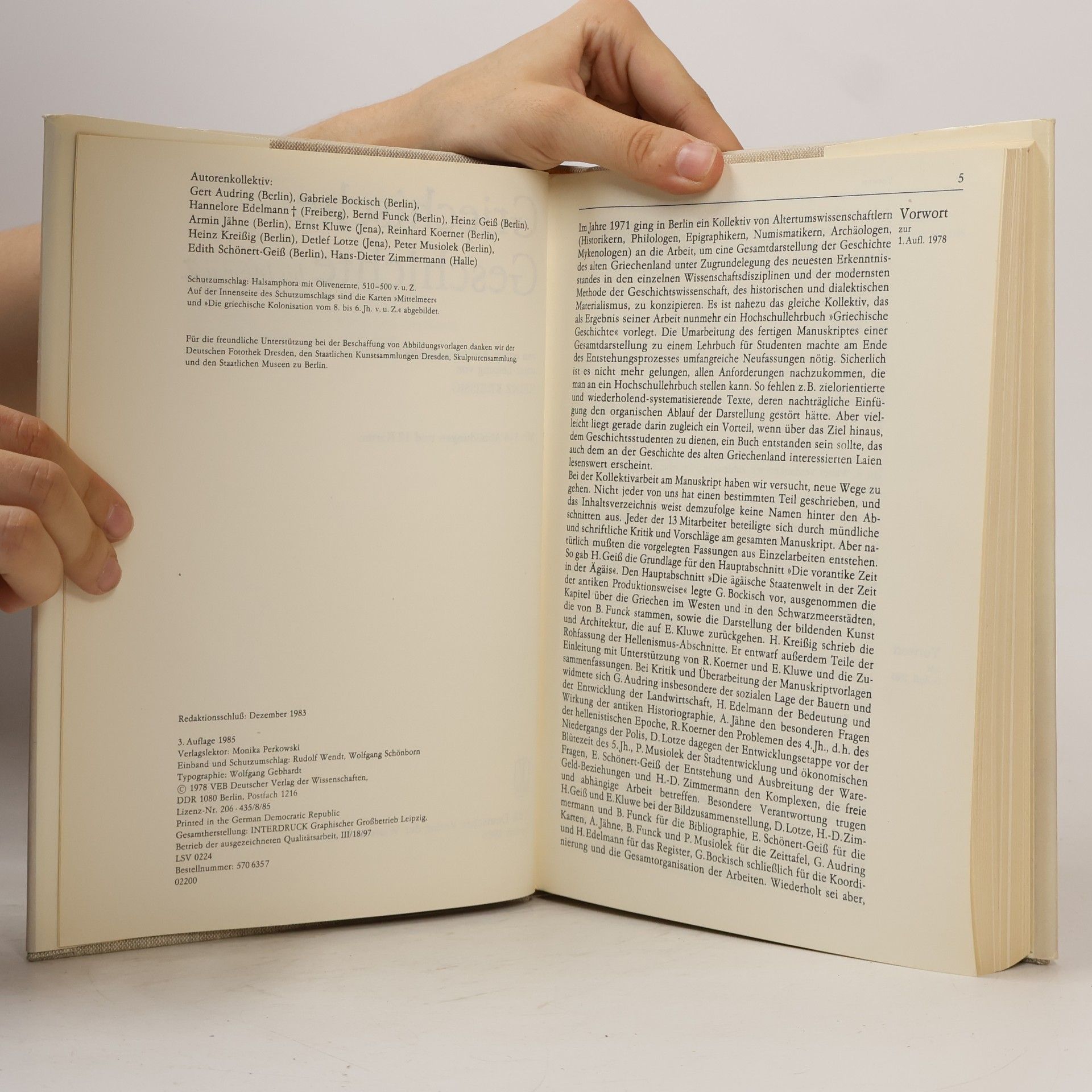 Various authors Griechische Geschichte