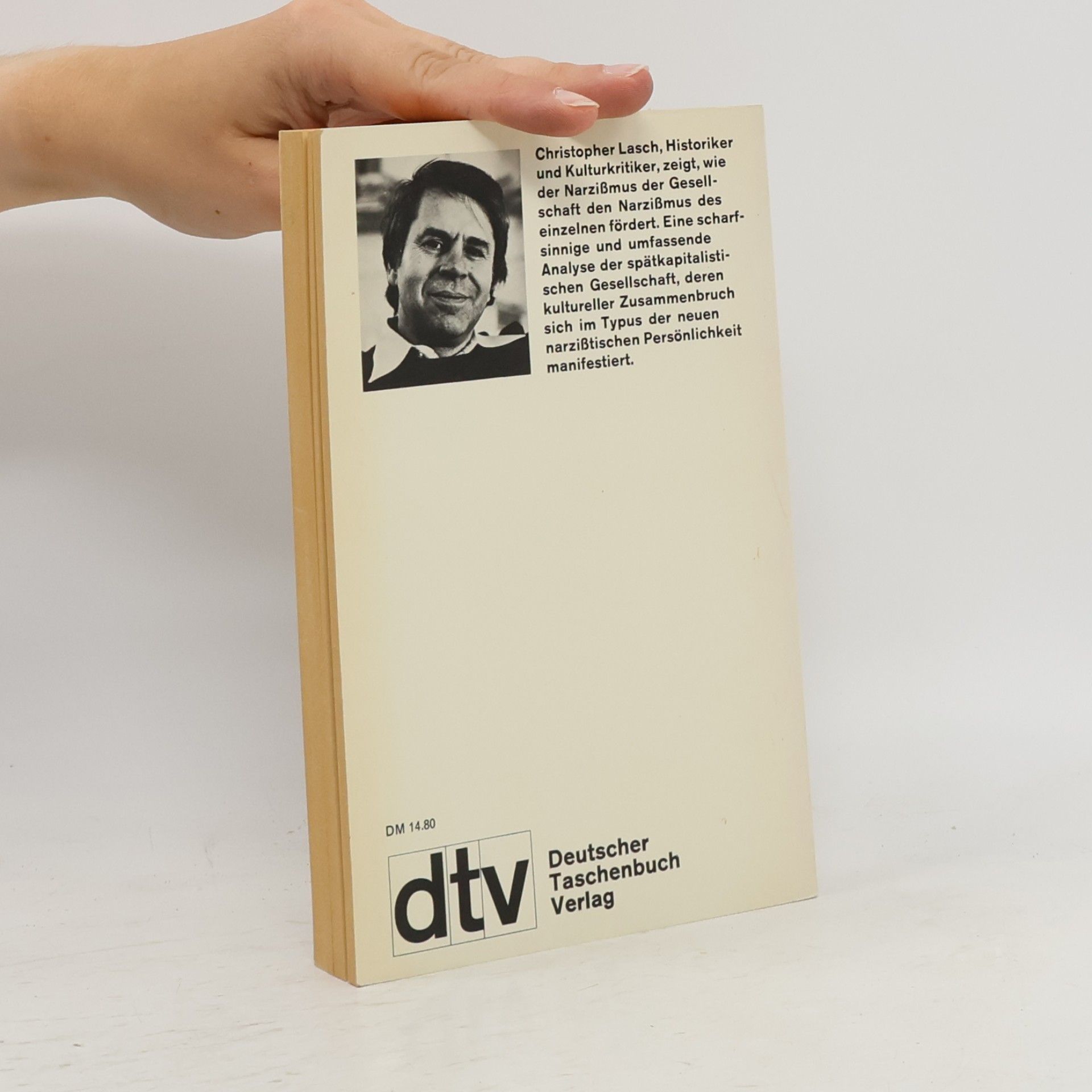 Christopher Lasch Dialog und Praxis: Das Zeitalter des Narzissmus