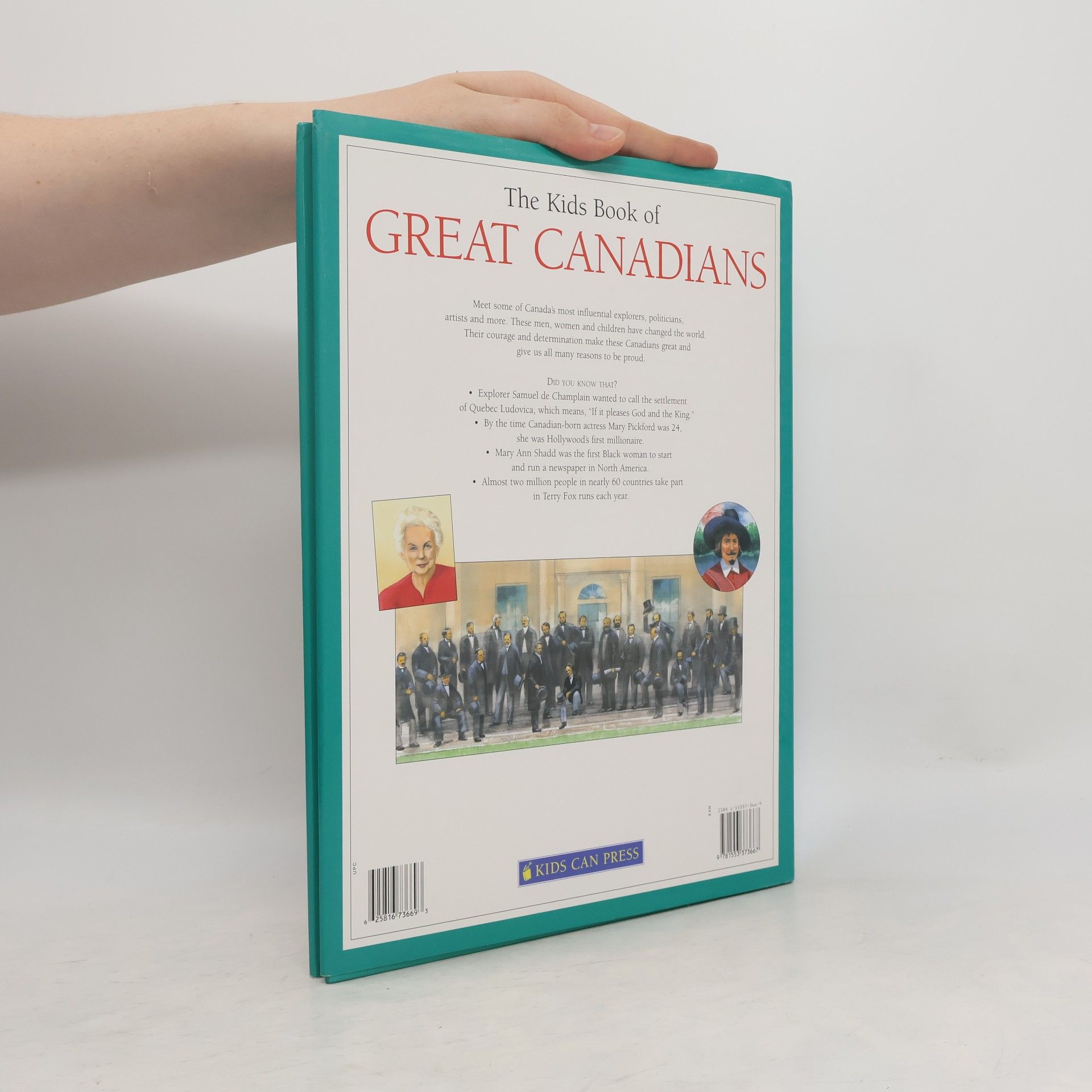 Elizabeth MacLeod The Kids Book of Great Canadians