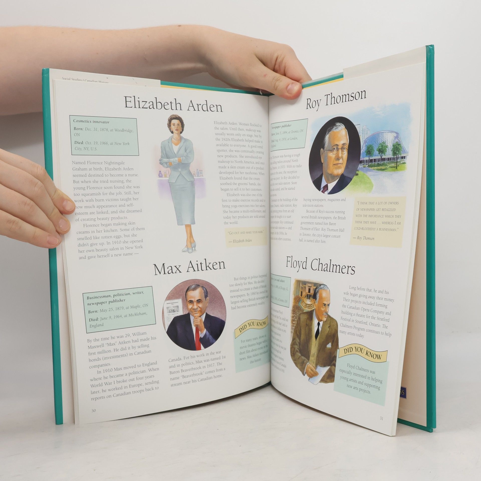 Elizabeth MacLeod The Kids Book of Great Canadians