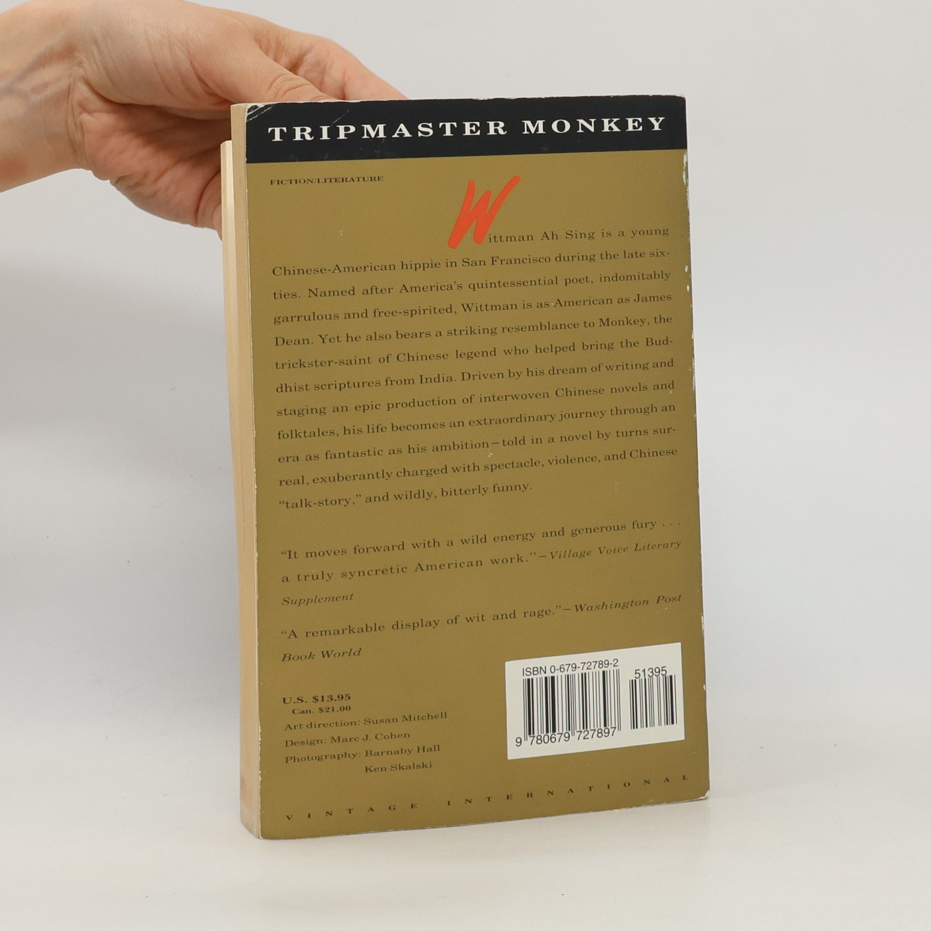 Maxine Hong Kingston Tripmaster Monkey