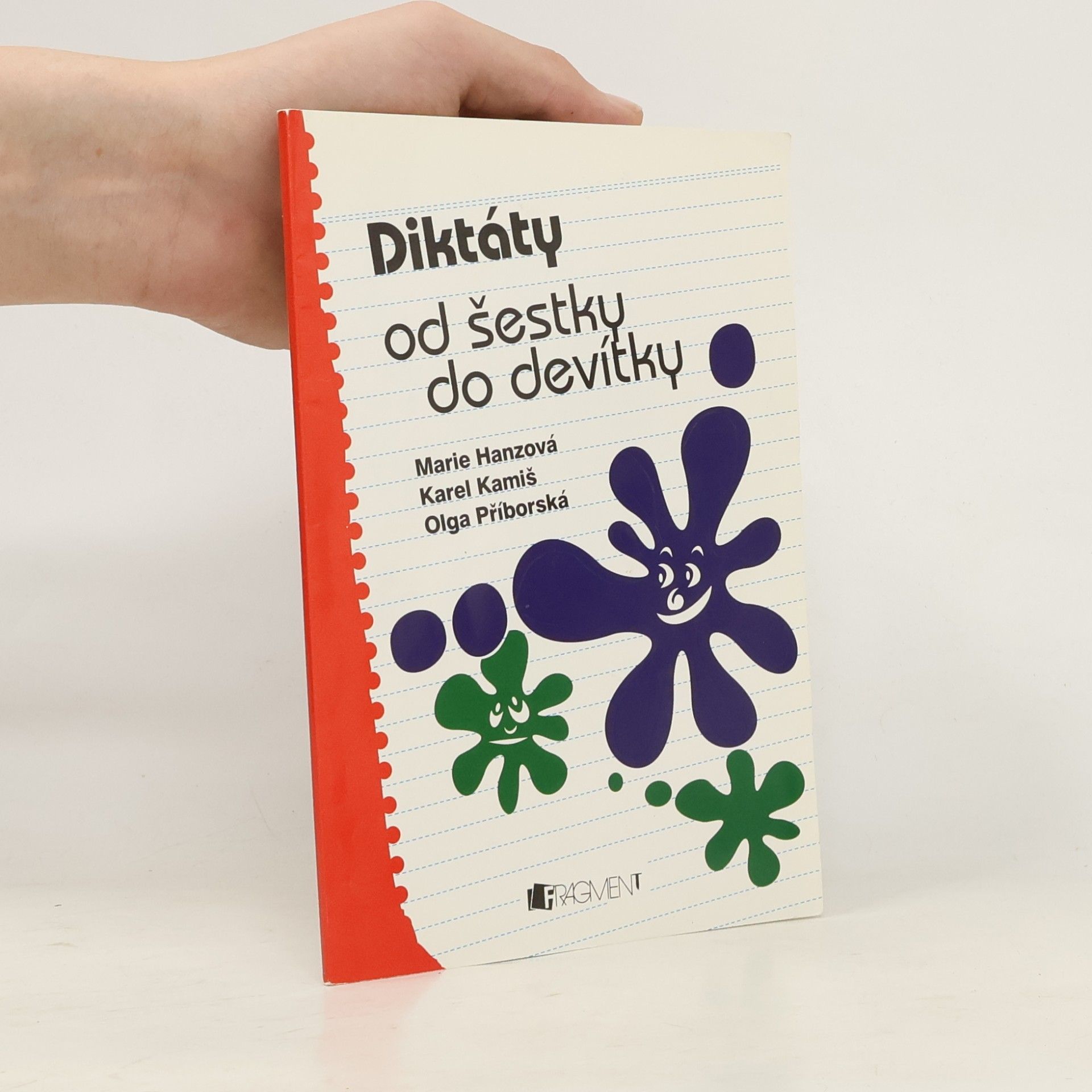 Marie Hanzová Diktáty od šestky do devítky