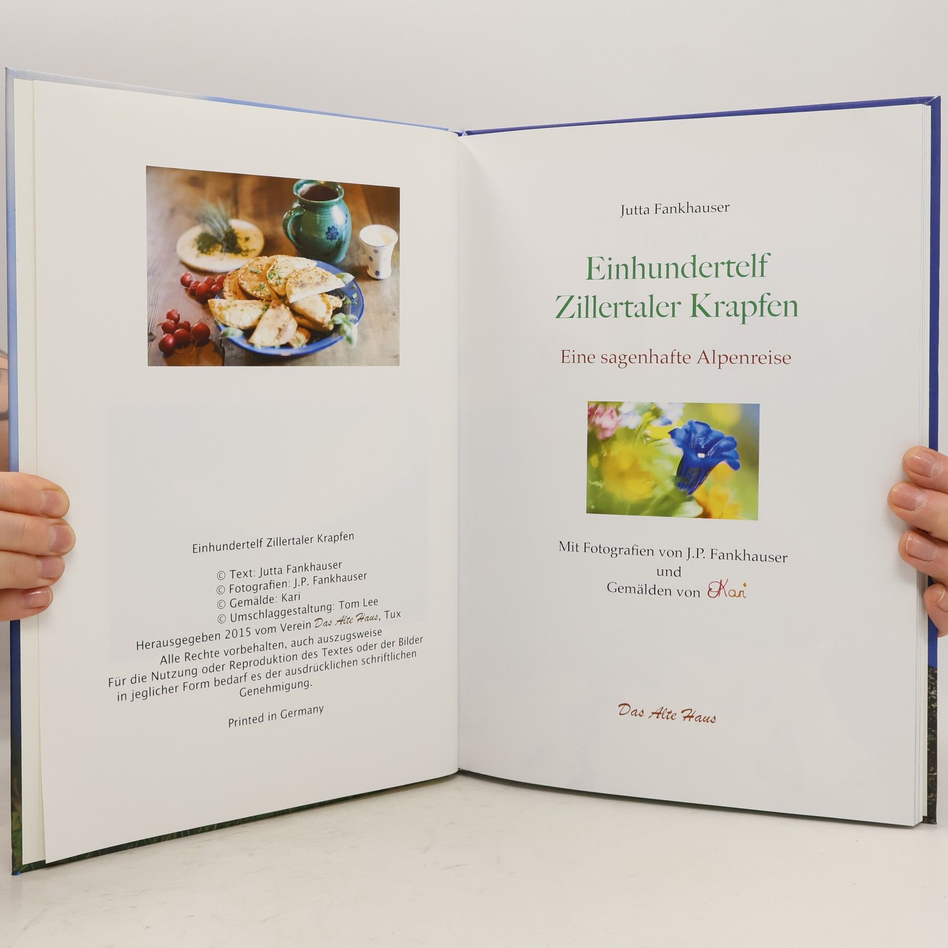 Jutta Fankhauser Einhundertelf Zillertaler Krapfen