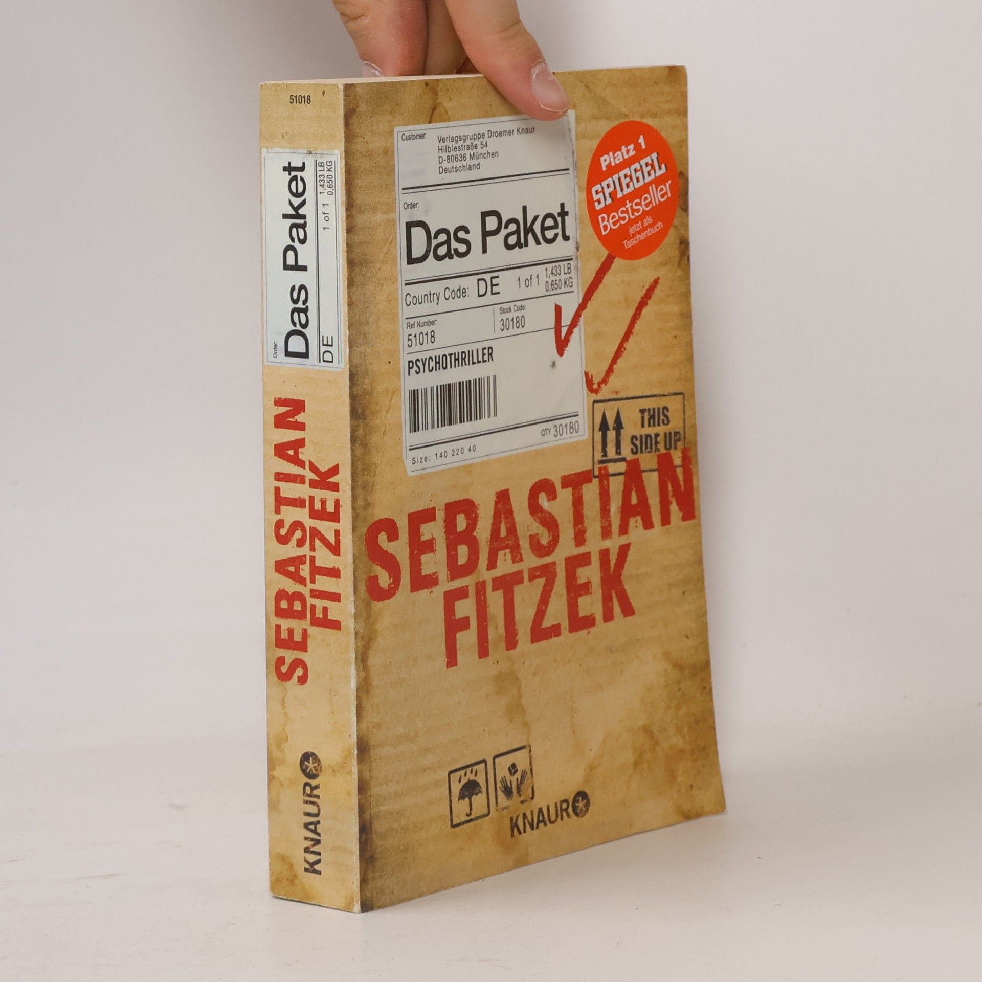 Sebastian Fitzek Das Paket