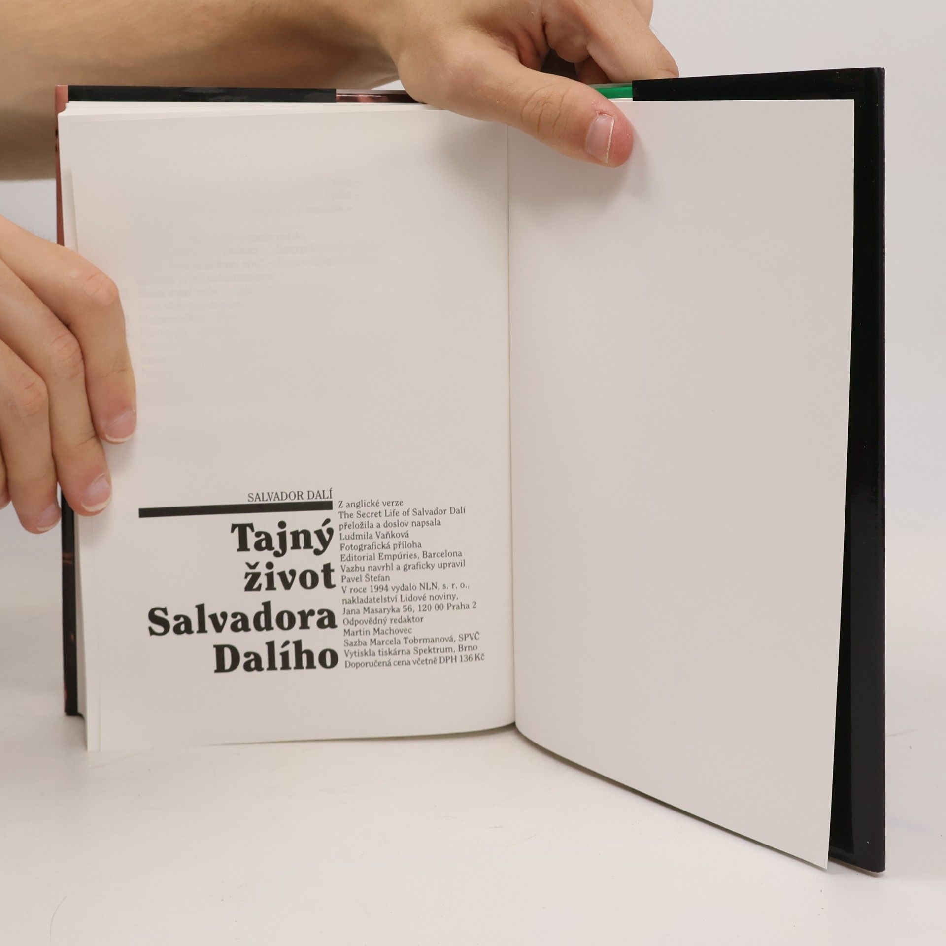 Salvador Dalí Tajný život Salvadora Dalího
