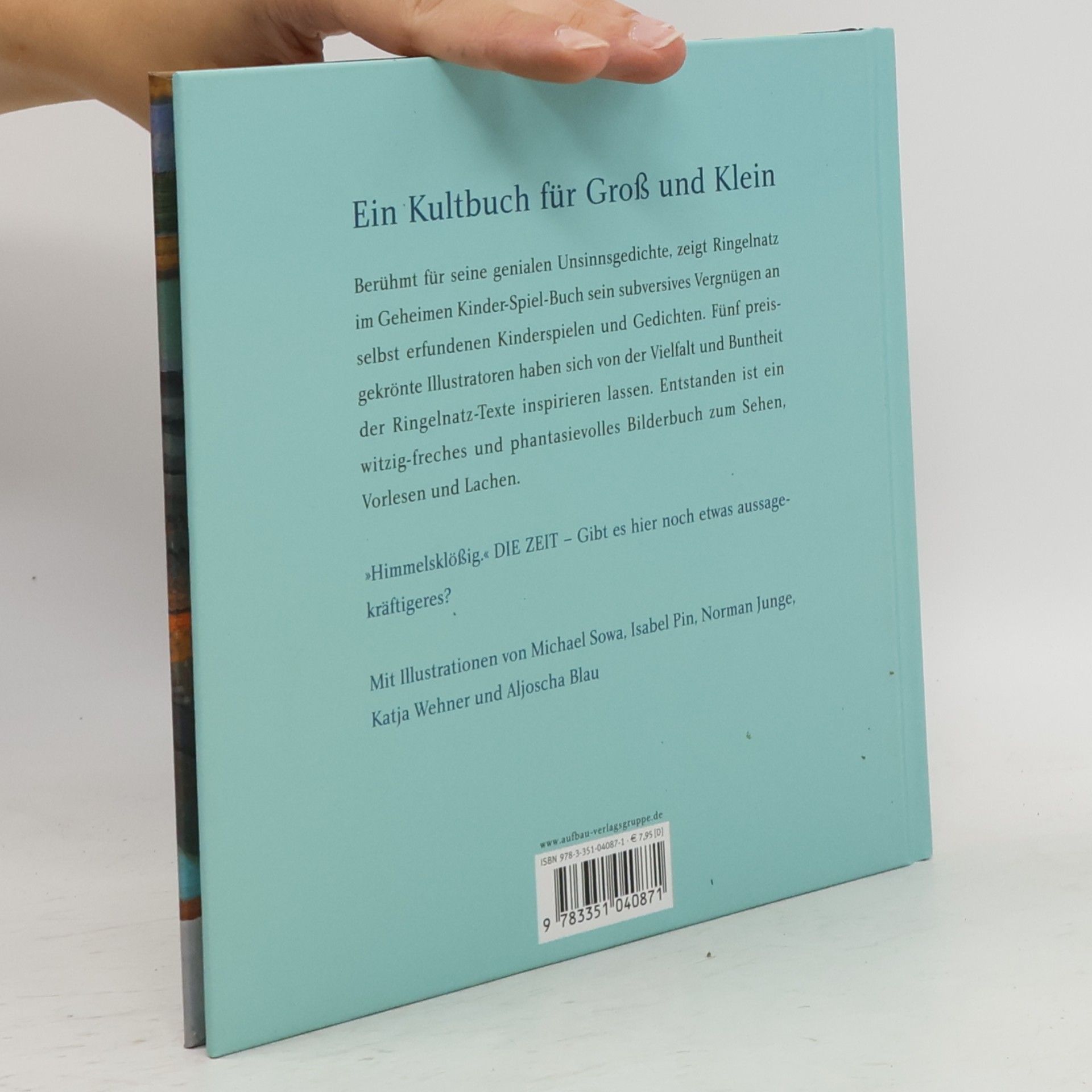Joachim Ringelnatz Geheimes Kinder-Spiel-Buch