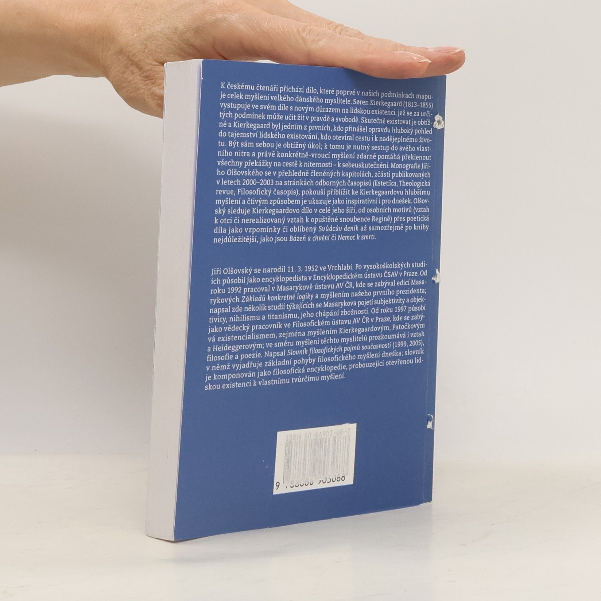 Jiří Olšovský Niternost a existence: Úvod do Kierkegaardova myšlení