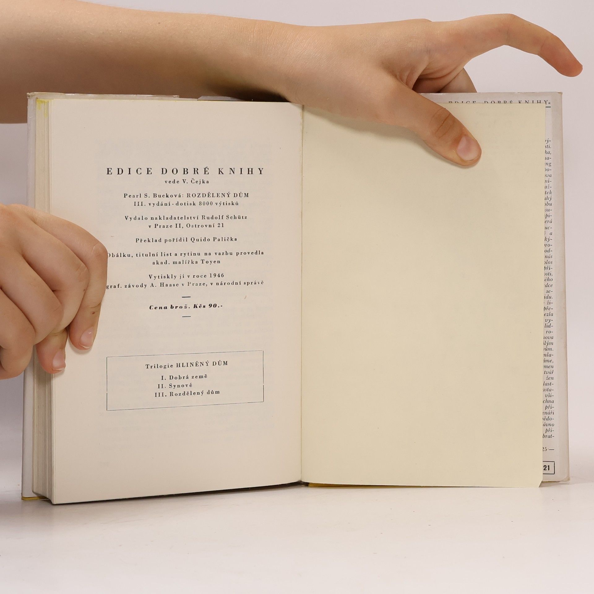 Pearl S. Buck Rozdělený dům