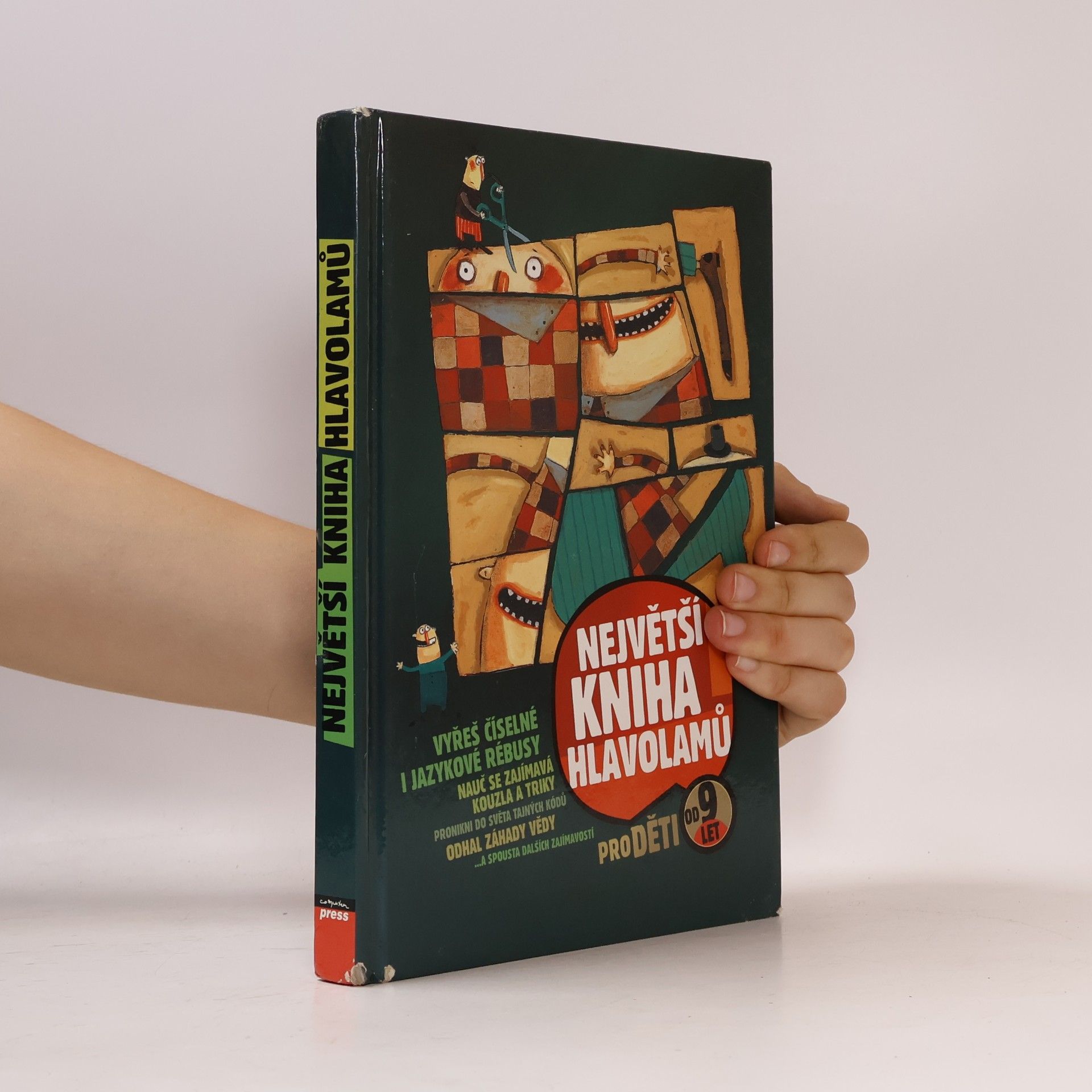 Various authors Největší kniha hlavolamů pro děti od 9 let