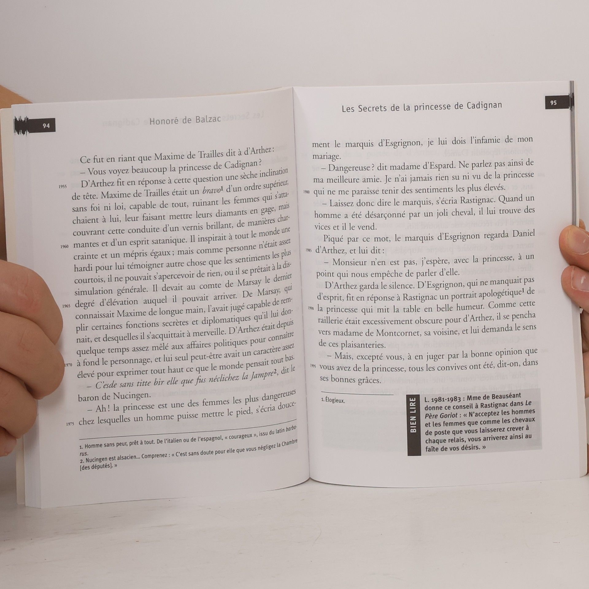 Honoré de Balzac Les secrets de la princesse de cadignan