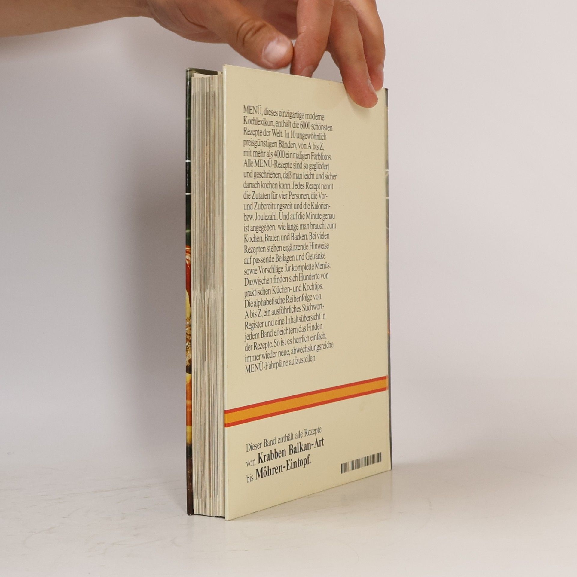 Various authors Menu. Das grosse moderne Kochlexikon 6