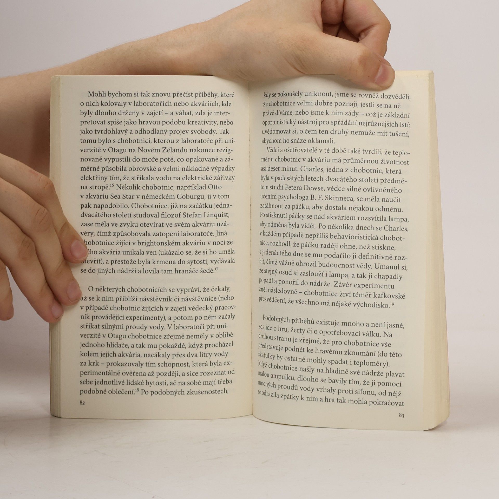Vinciane Despret Autobiografie chobotnice a jiné anticipační příběhy