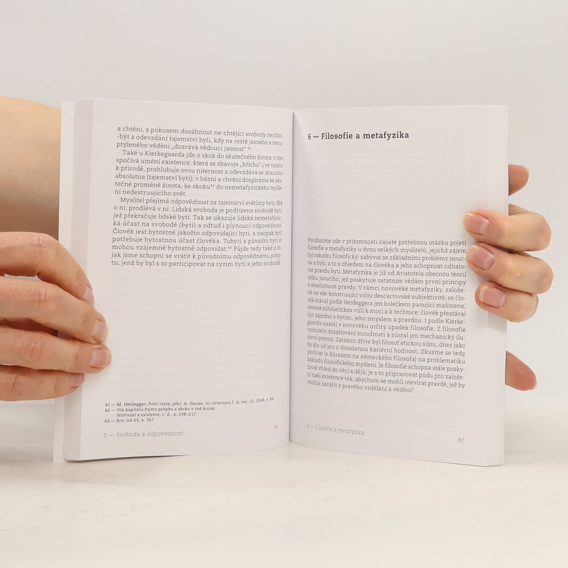 Jiří Olšovský Heidegger a Kierkegaard Na cestě k myšlení