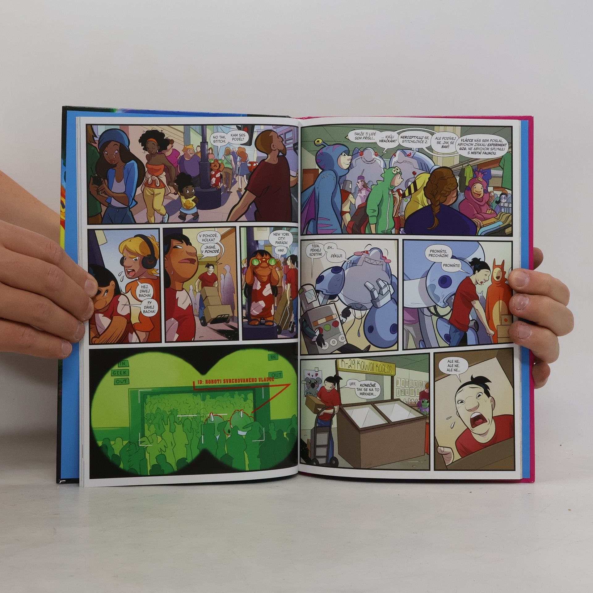 Kolektiv autorů Stitch. Velké komiksové dobrodružství