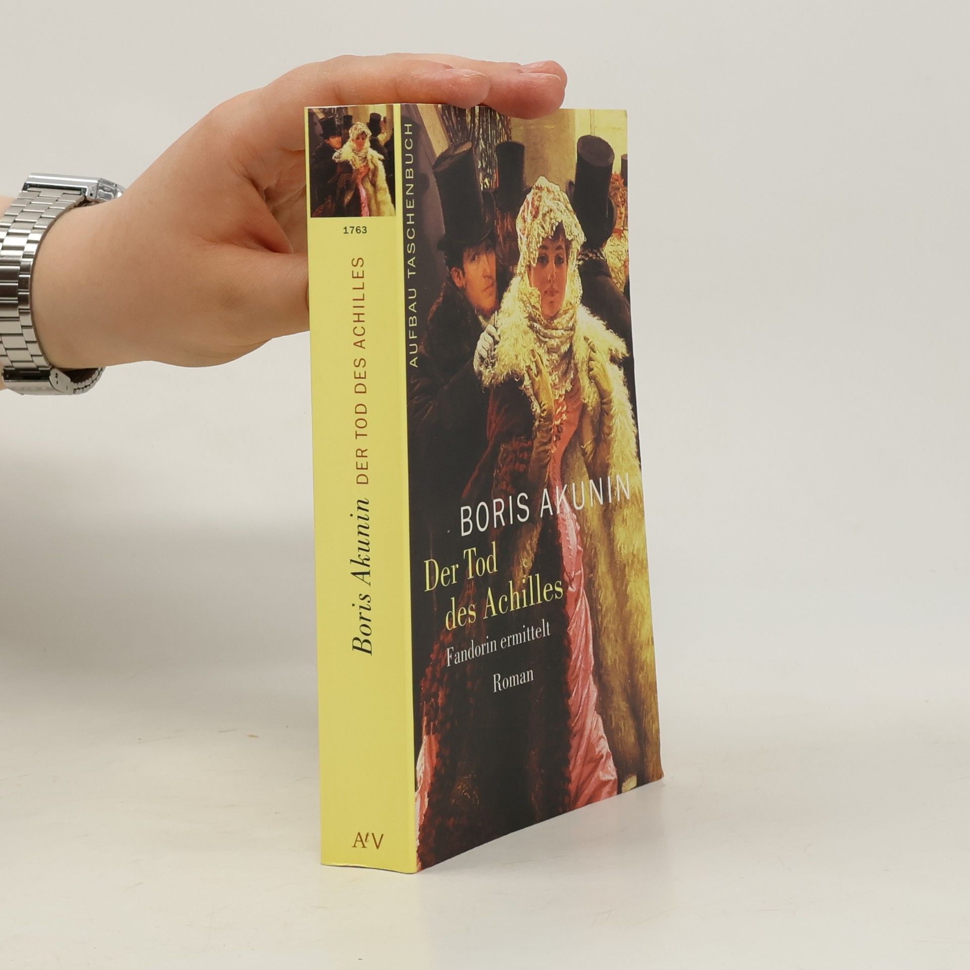 Boris Akunin Der Tod des Achilles