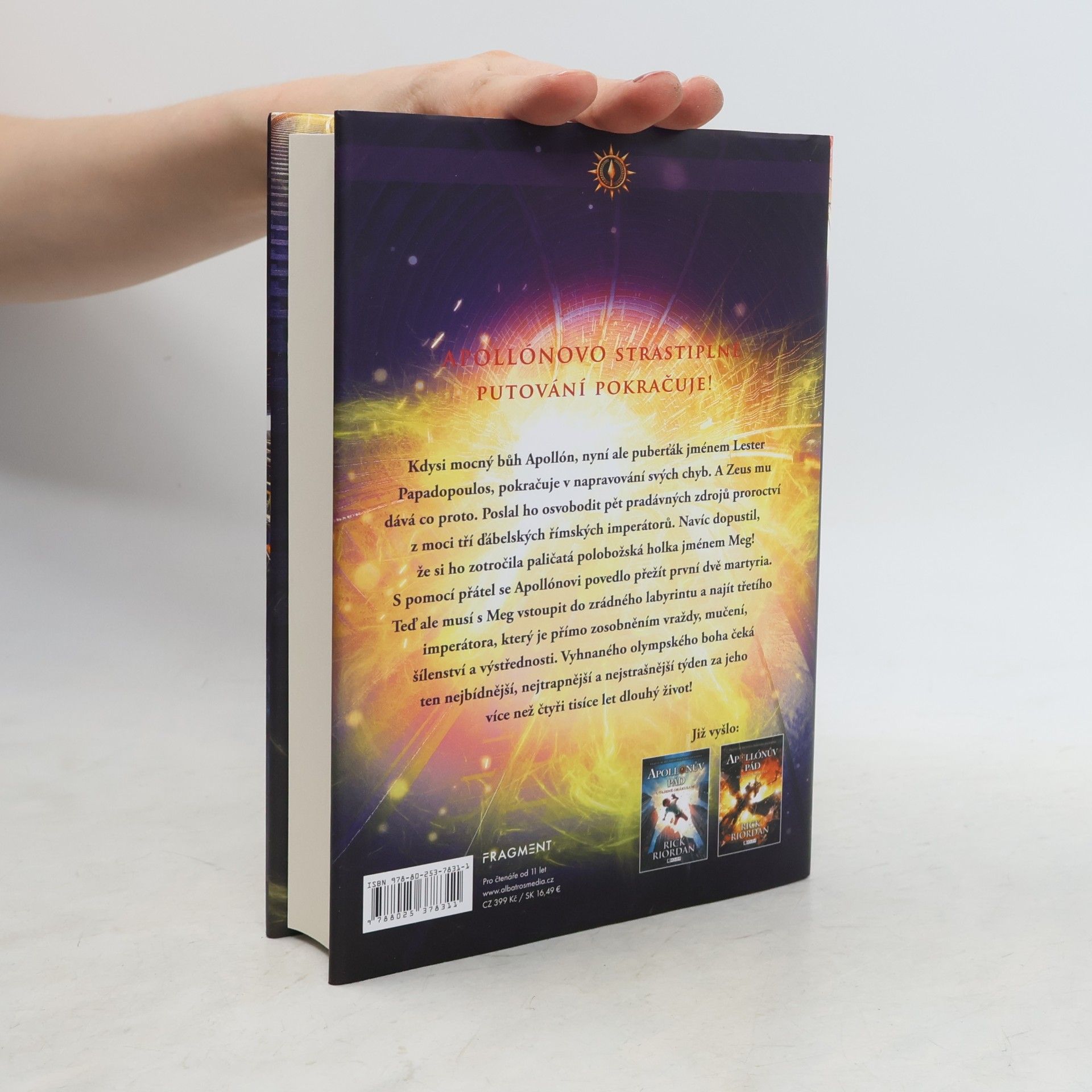 Rick Riordan Apollónův pád: Zrádný labyrint