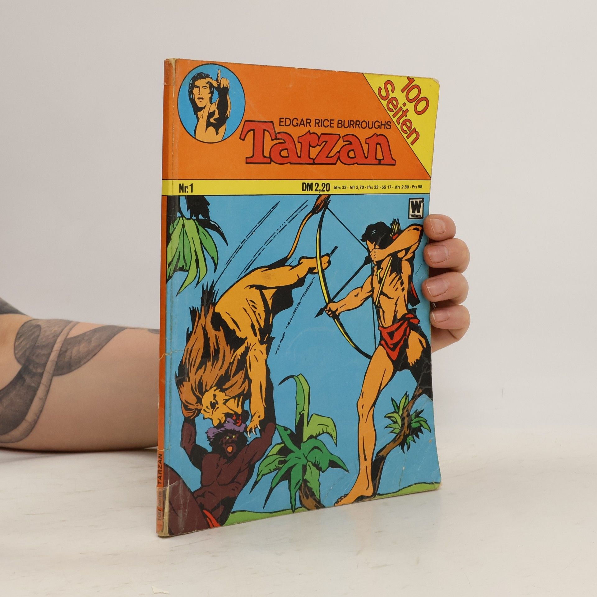 Edgar Rice Burrroughs Tarzan Nr. 1