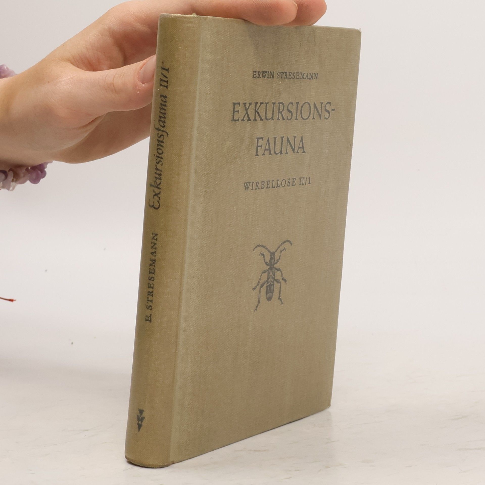 Erwin Stresemann Exkursionsfauna von Deutschland. Insekten, erster Halbband II/1