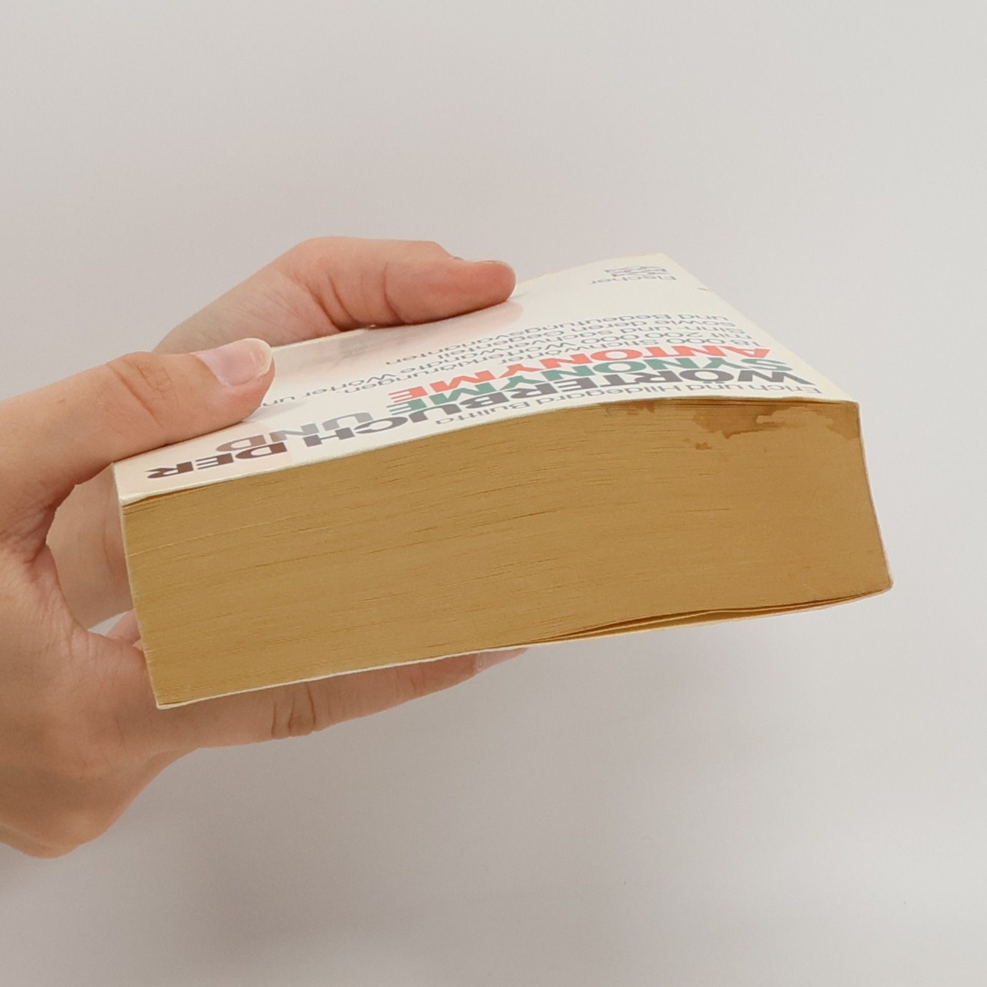 Erich Bulitta Wörterbuch der Synonyme und Antonyme