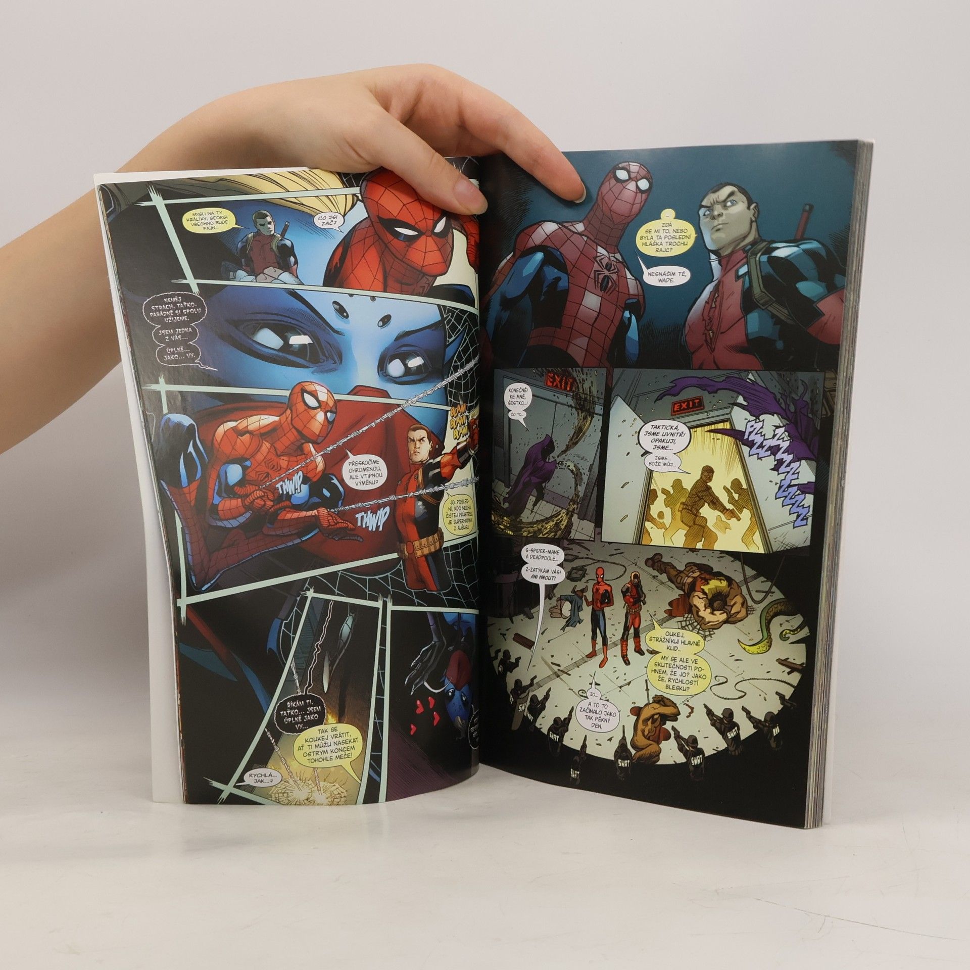 Joe Kelly Pavučinka. Spider-Man/Deadpool