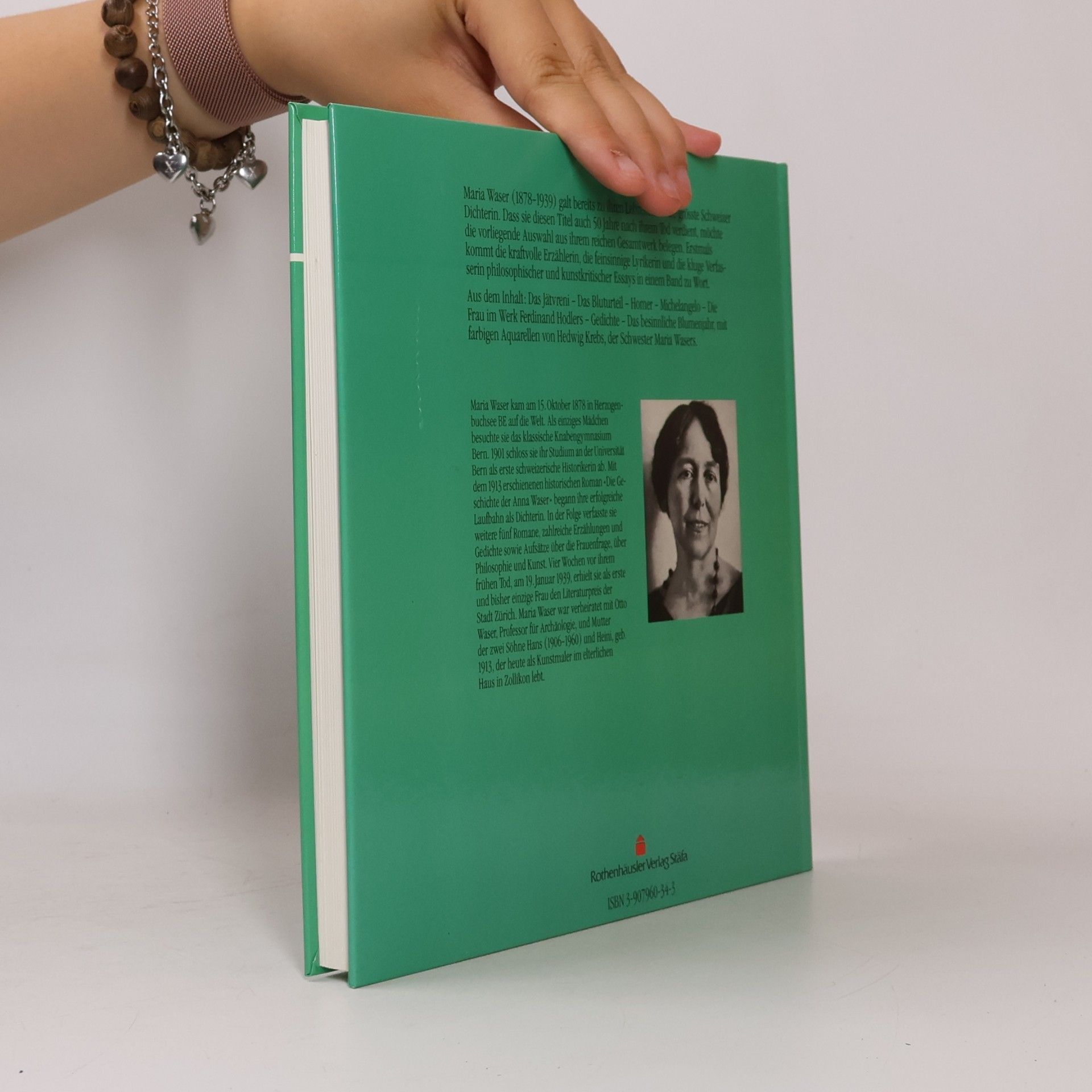 Maria Waser Von der Liebe und vom Leben