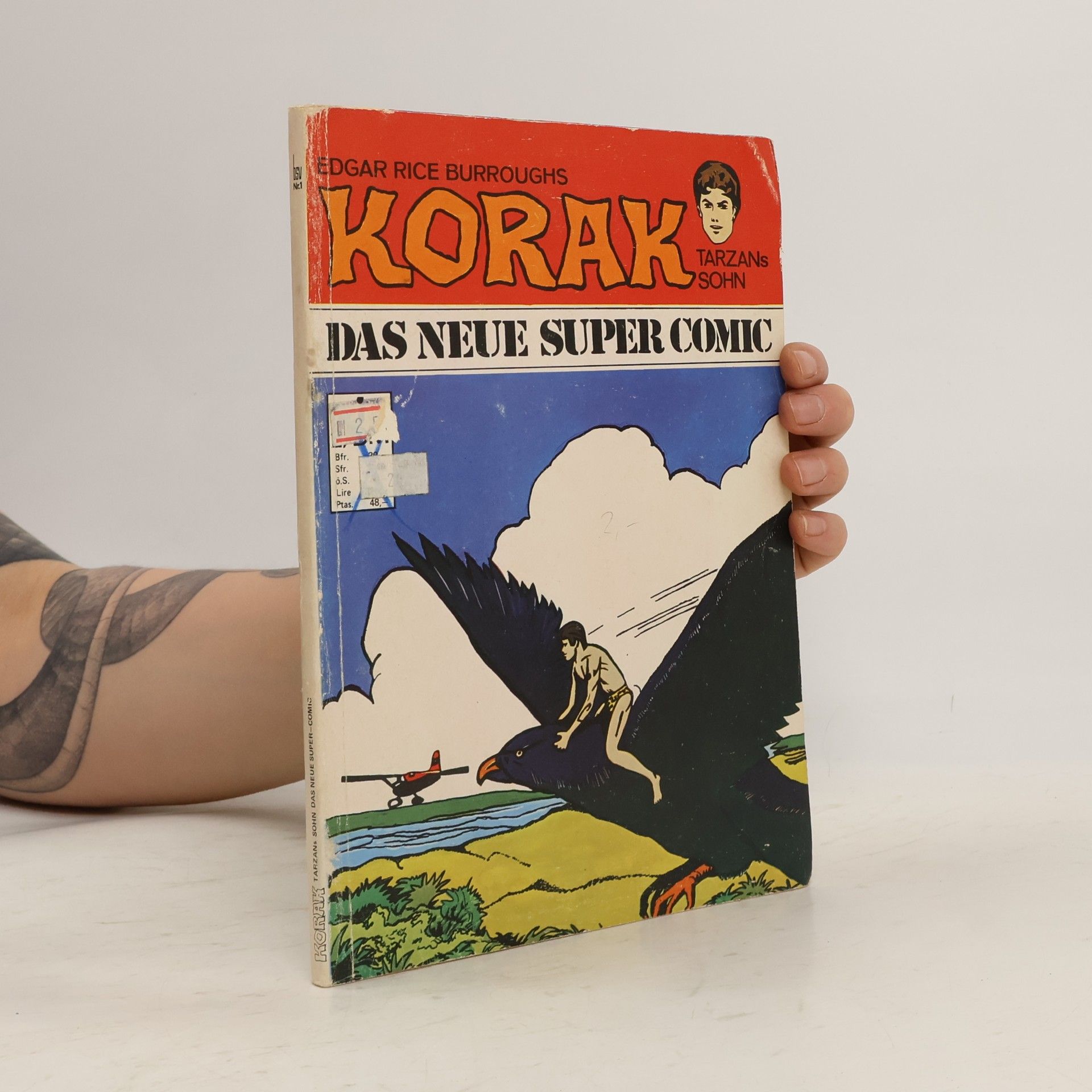 Edgar Rice Burrroughs Korak. Das neue super Comic