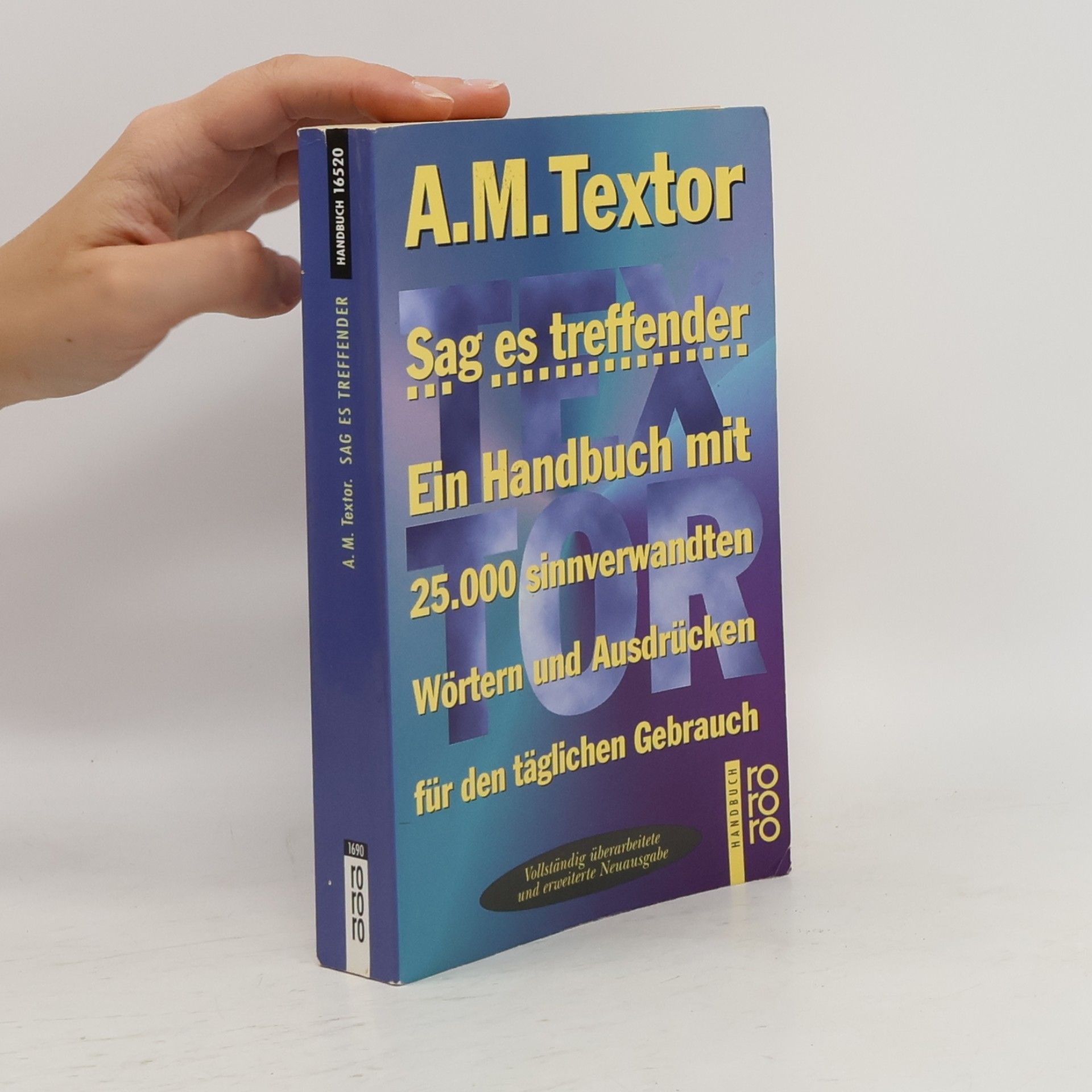 A. M. Textor Sag es treffender