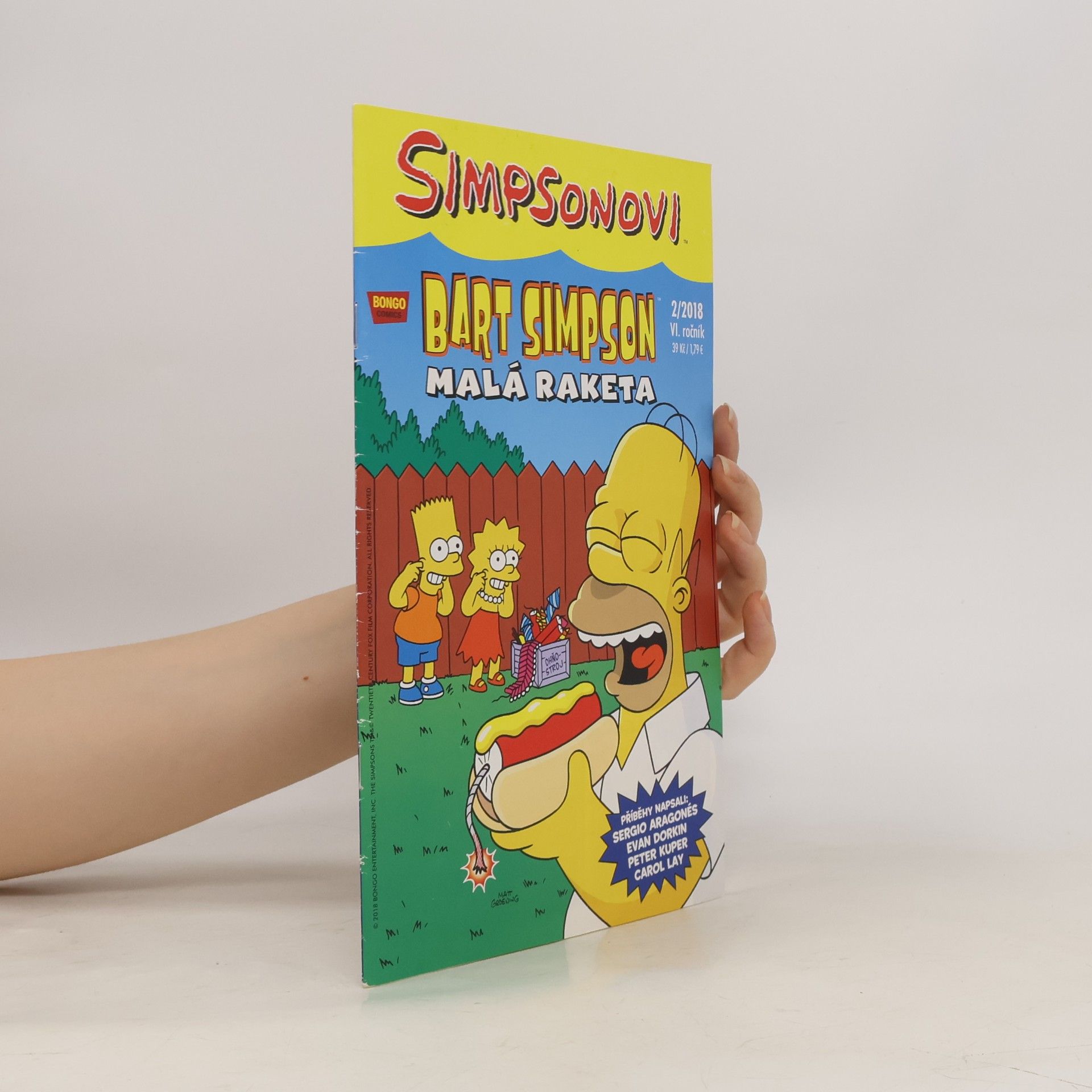 Various authors Simpsonovi. Bart Simpson 2/2018. Malá raketa