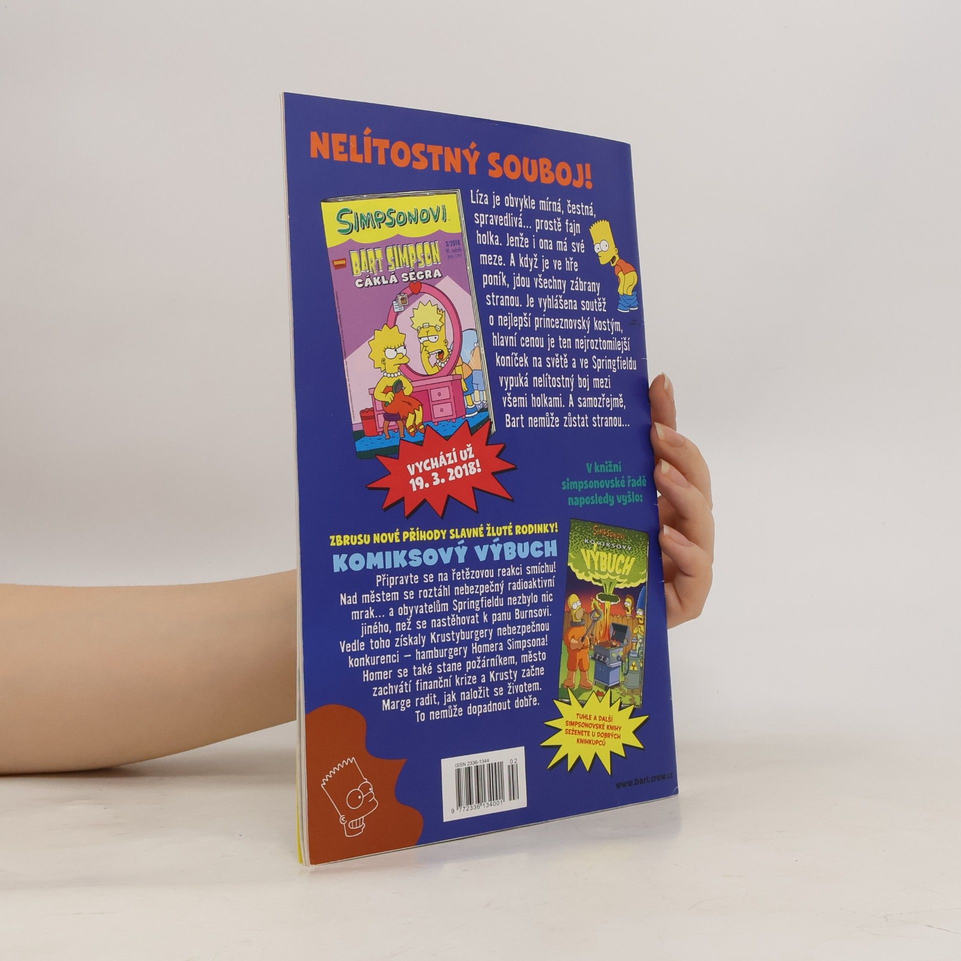 Various authors Simpsonovi. Bart Simpson 2/2018. Malá raketa