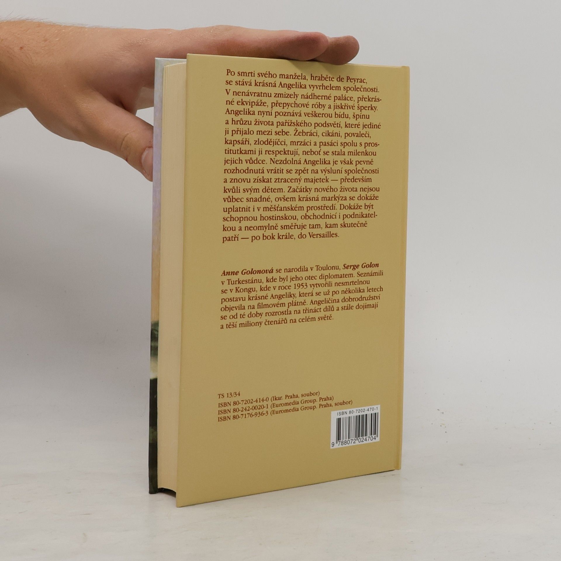 Anne Golon Angelika 2 – Cesta do Versailles