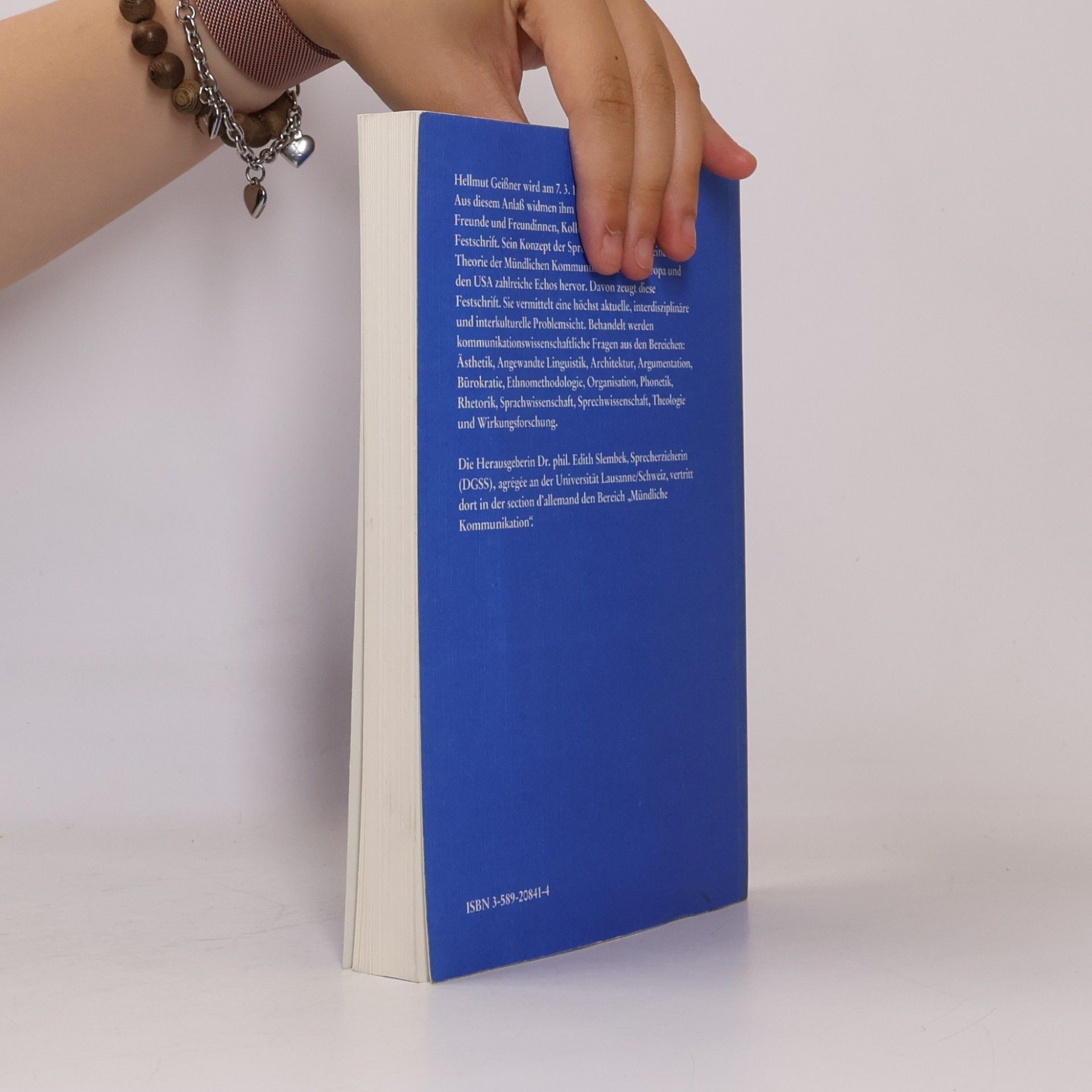 Edith Slembek Miteinander sprechen und handeln