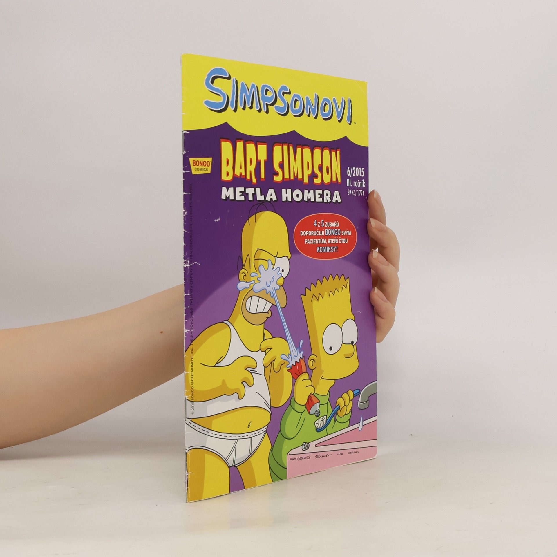 Simpsonovi - Bart Simpson. Metla Homera 6/2015