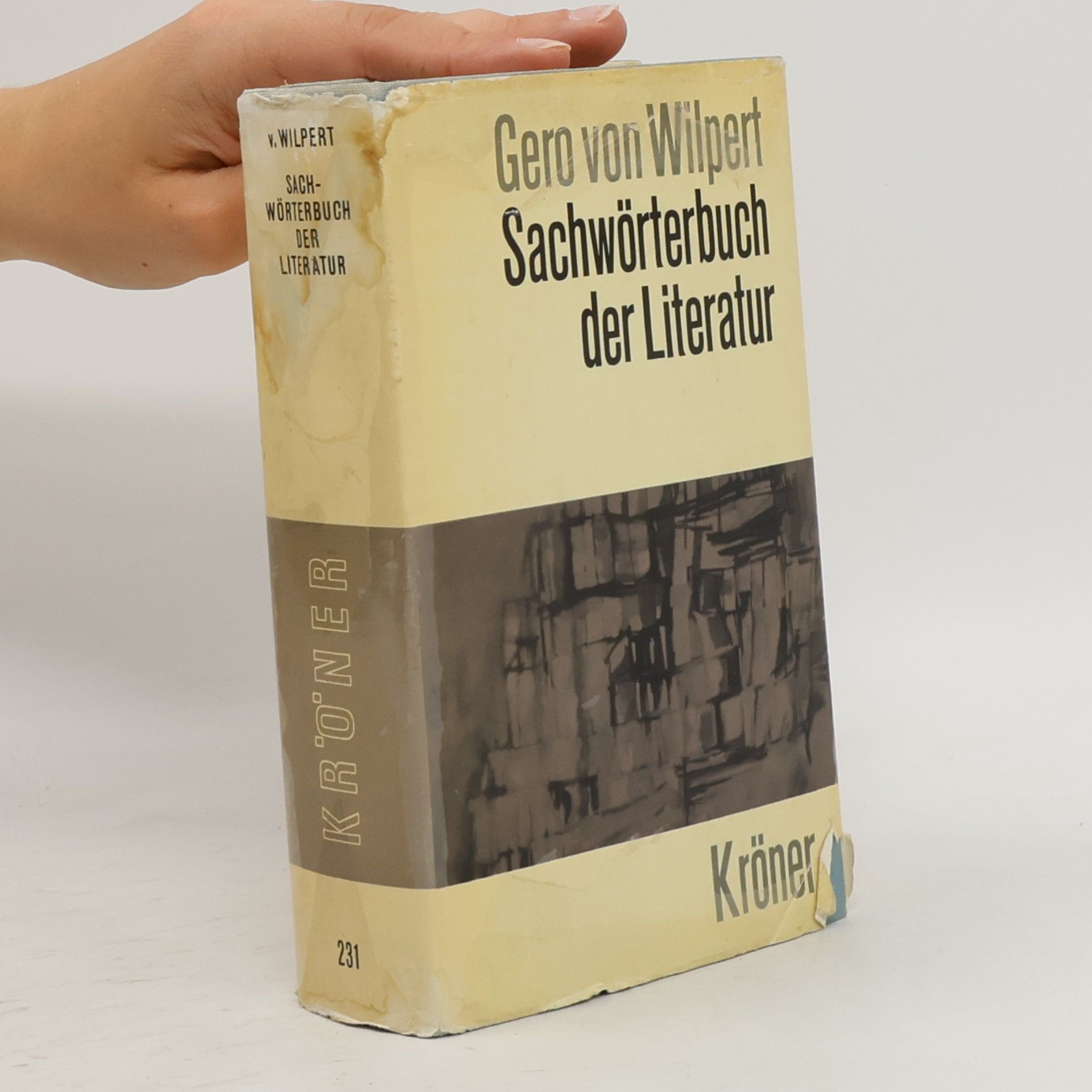 Gero von Wilpert Sachwörterbuch der Literatur