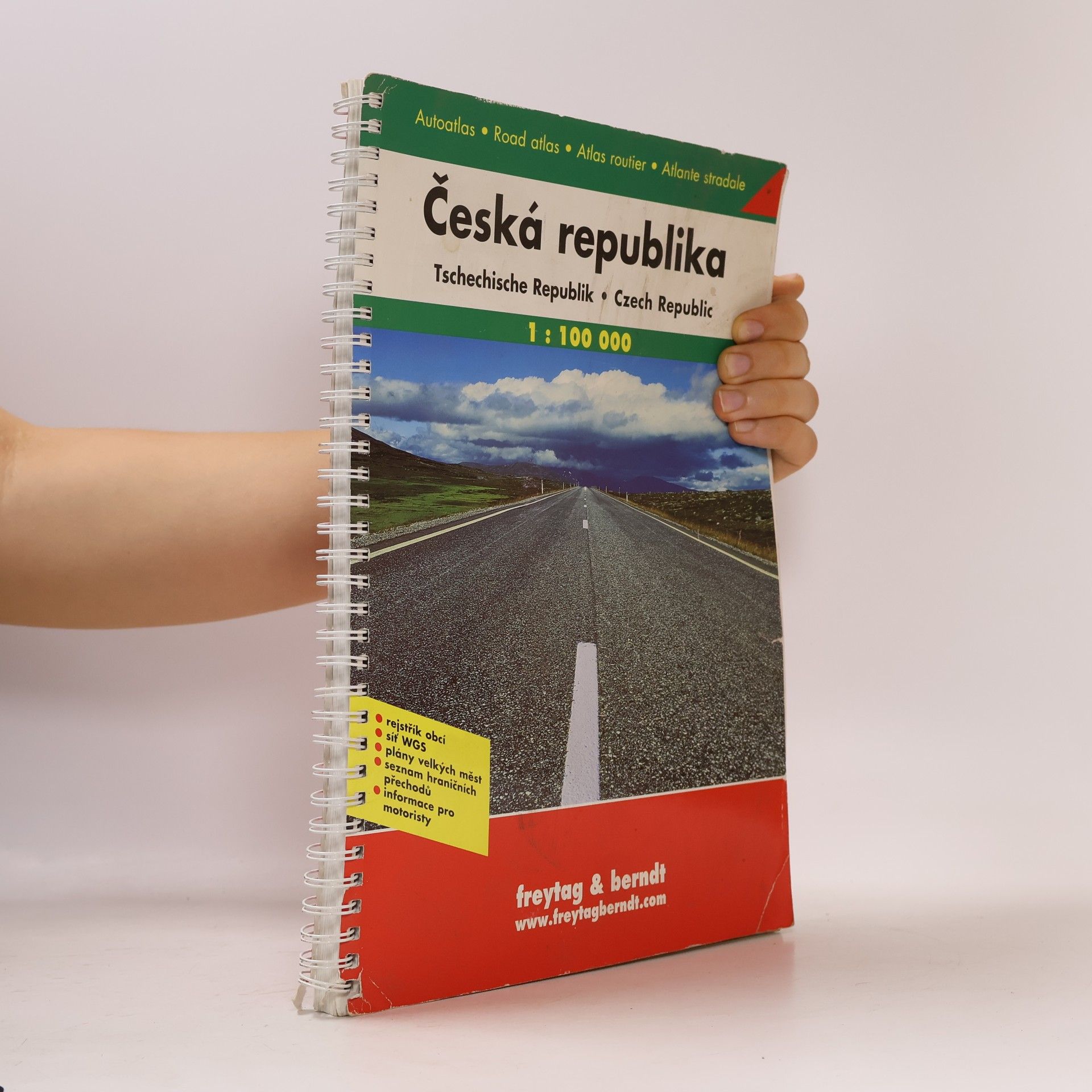 Kolektív autorov Autoatlas Česká republika 1 : 100 000