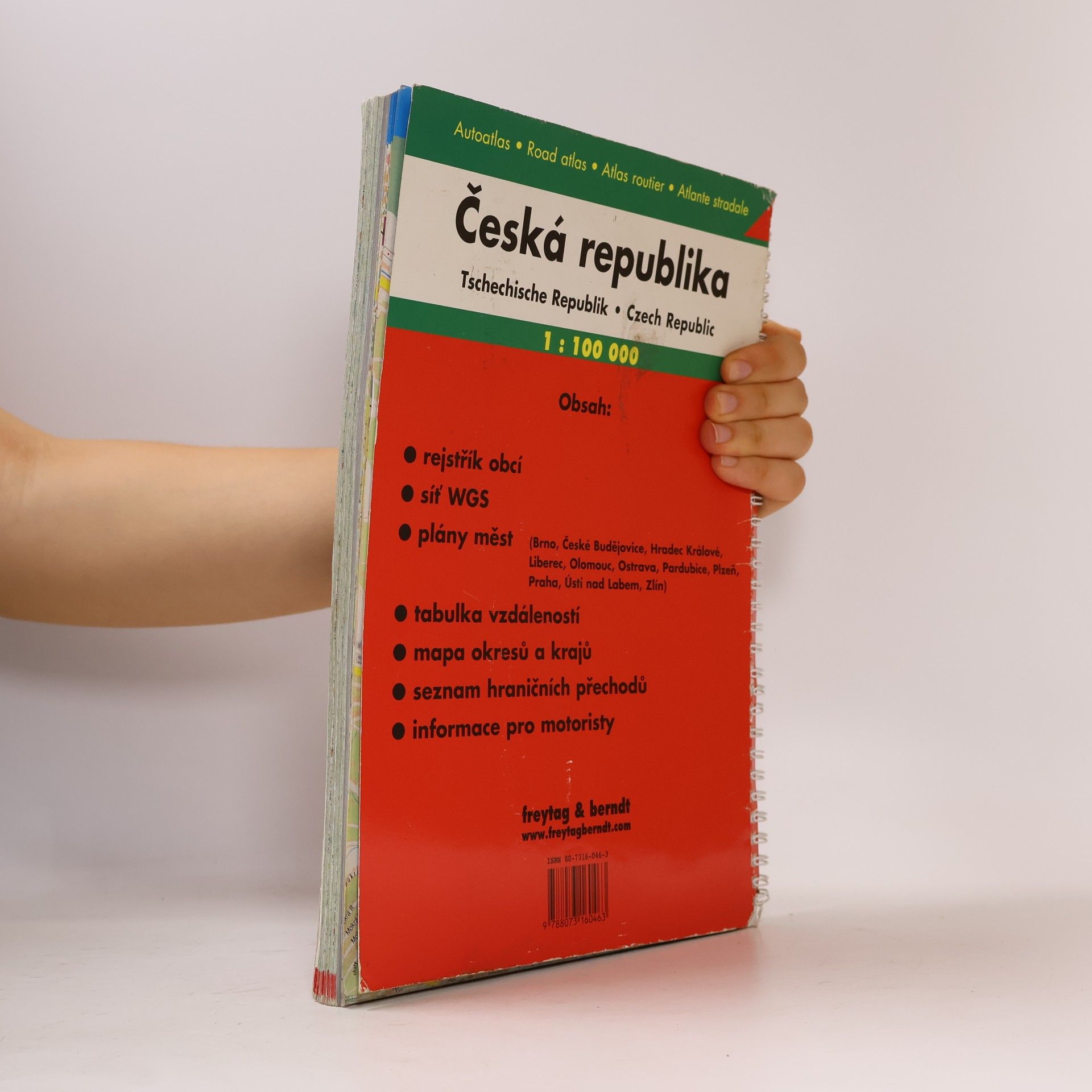 Auteurscollectief Autoatlas Česká republika 1 : 100 000