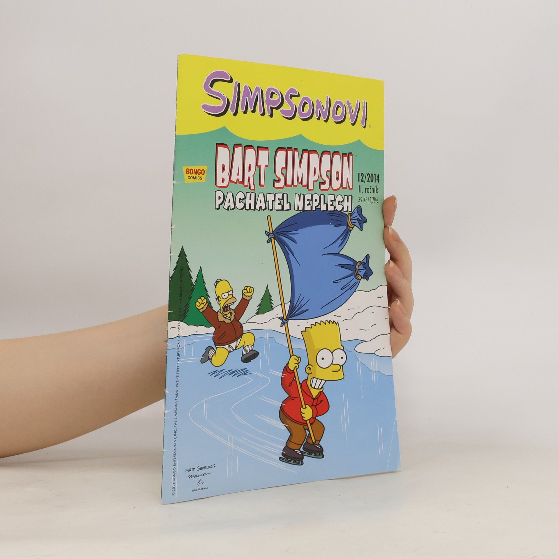 Matt Groening Simpsonovi - Bart Simpson pachatel neplech - Comics 12/2014
