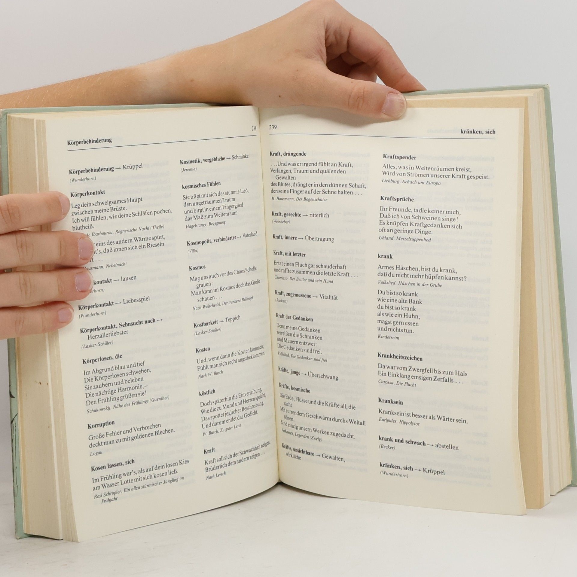 Various authors Berühmte Verszitate aus 3000 Jahren