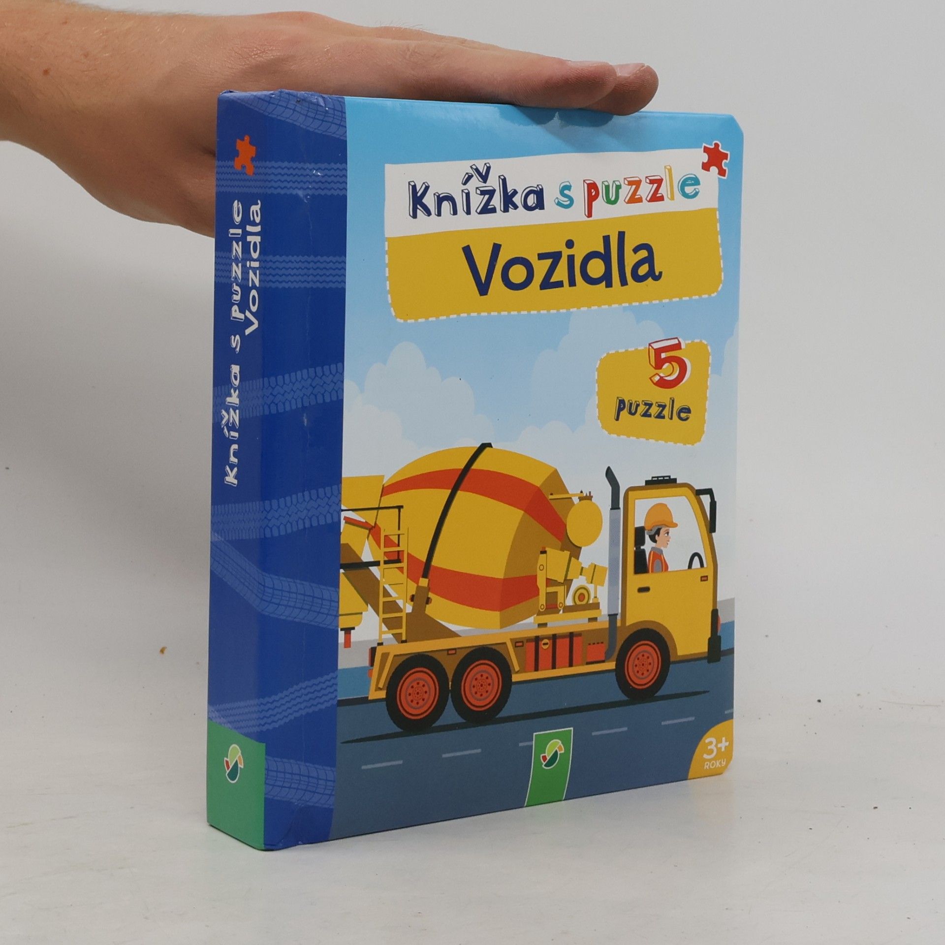 Laura Teller Knížka s puzzle: Vozidla