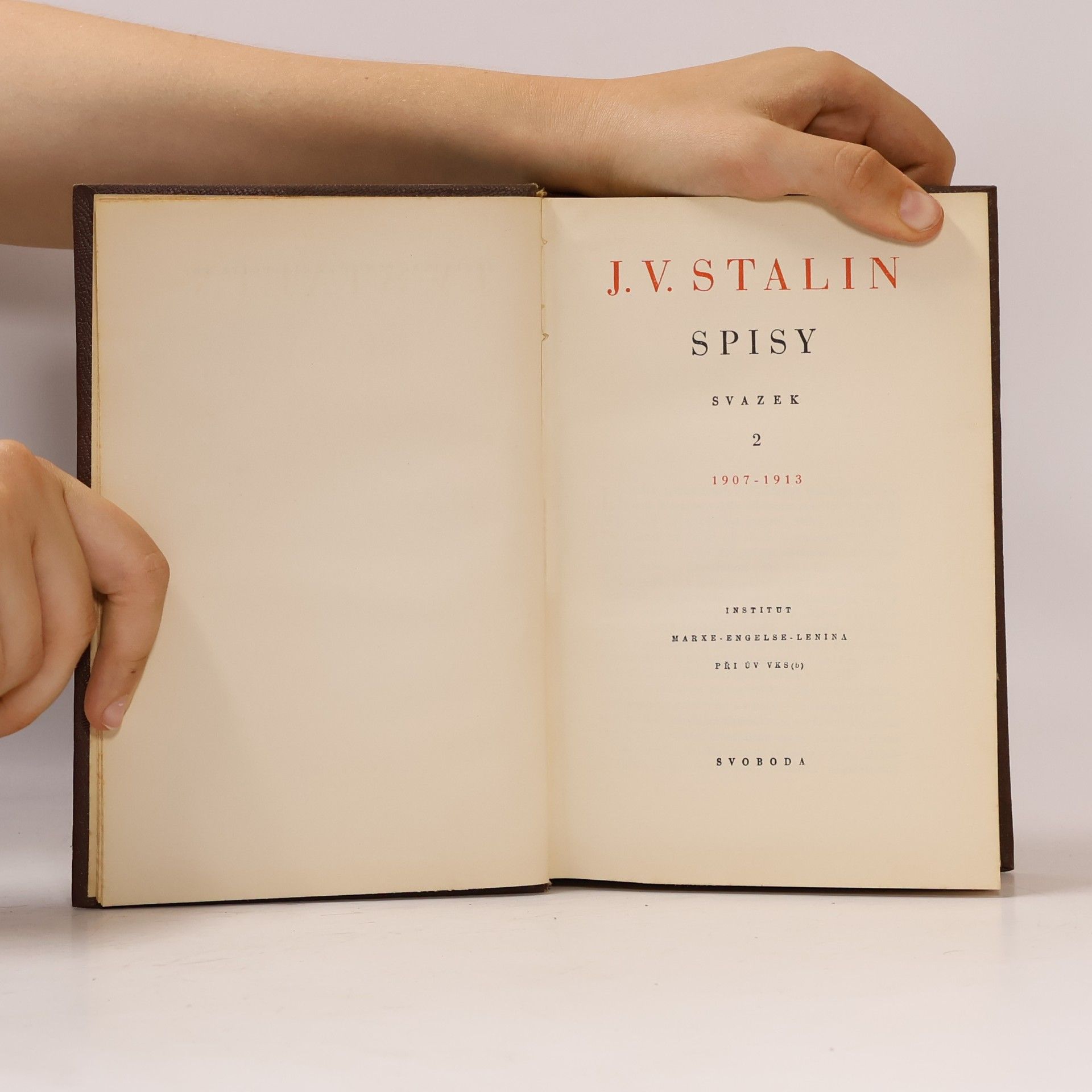 J. V. Stalin Stalin - Spisy. Svazek 2