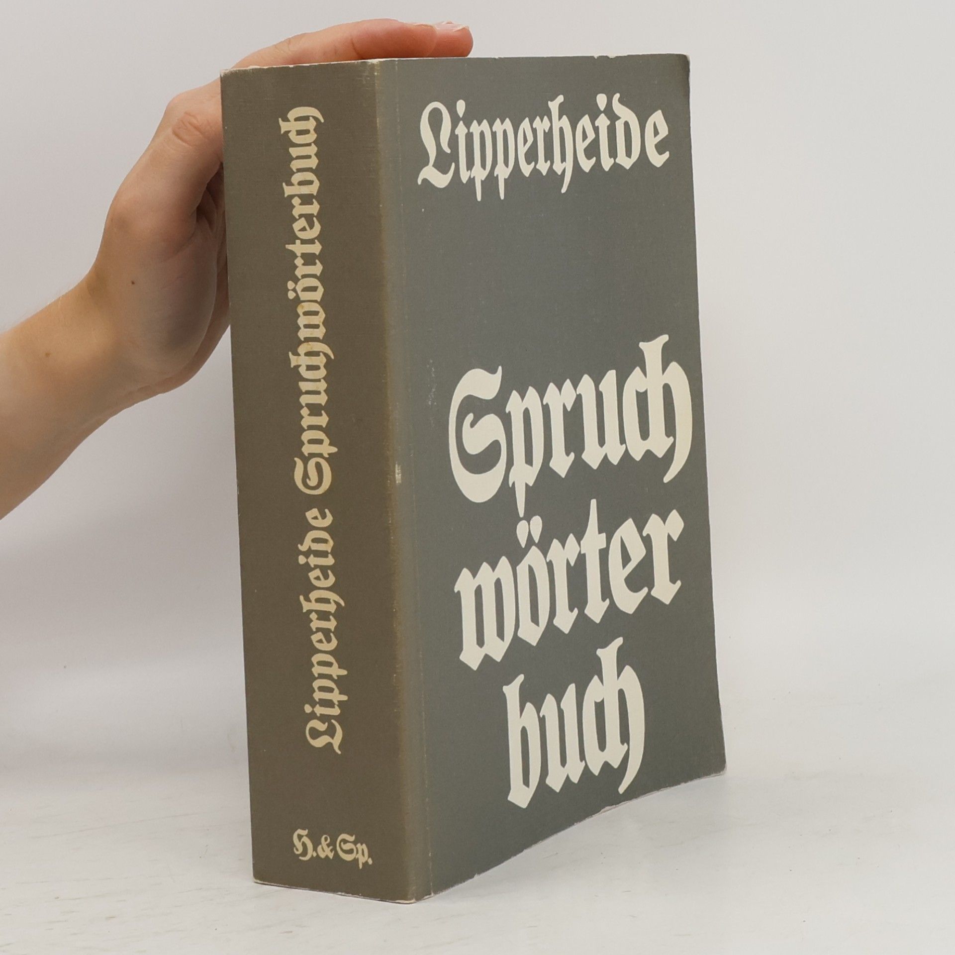 Franz Lipperheide Spruchwörterbuch