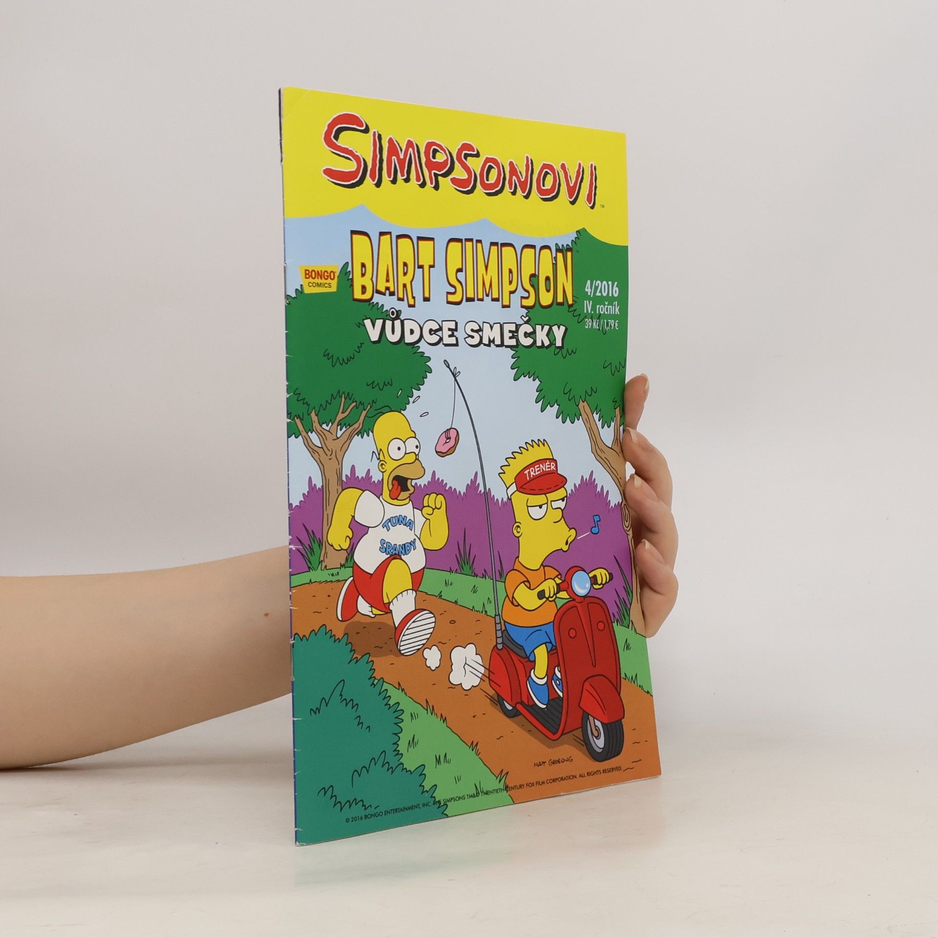 Matt Groening Simpsonovi - Bart Simpson 4/2016 - Vůdce smečky