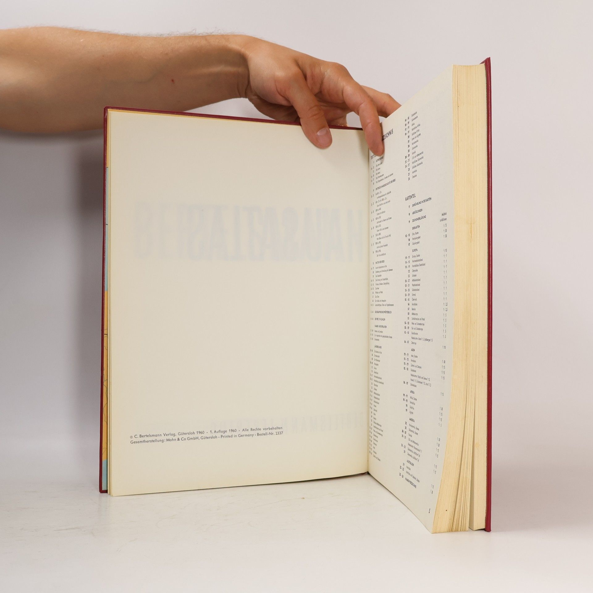 R. Wendorff Bertelsmann Hausatlas