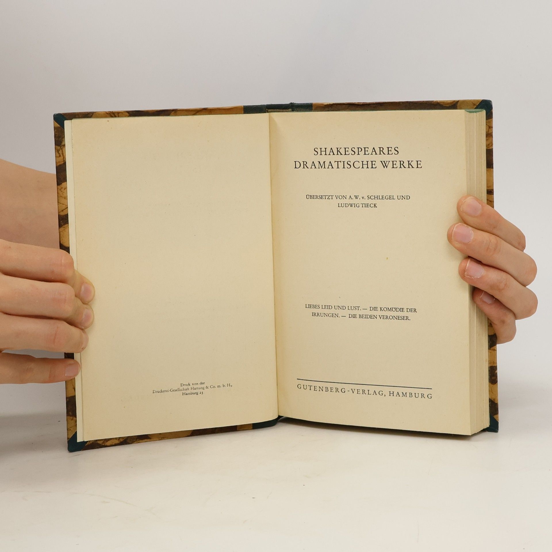 William Shakespeare Shakespeares Dramatische Werke