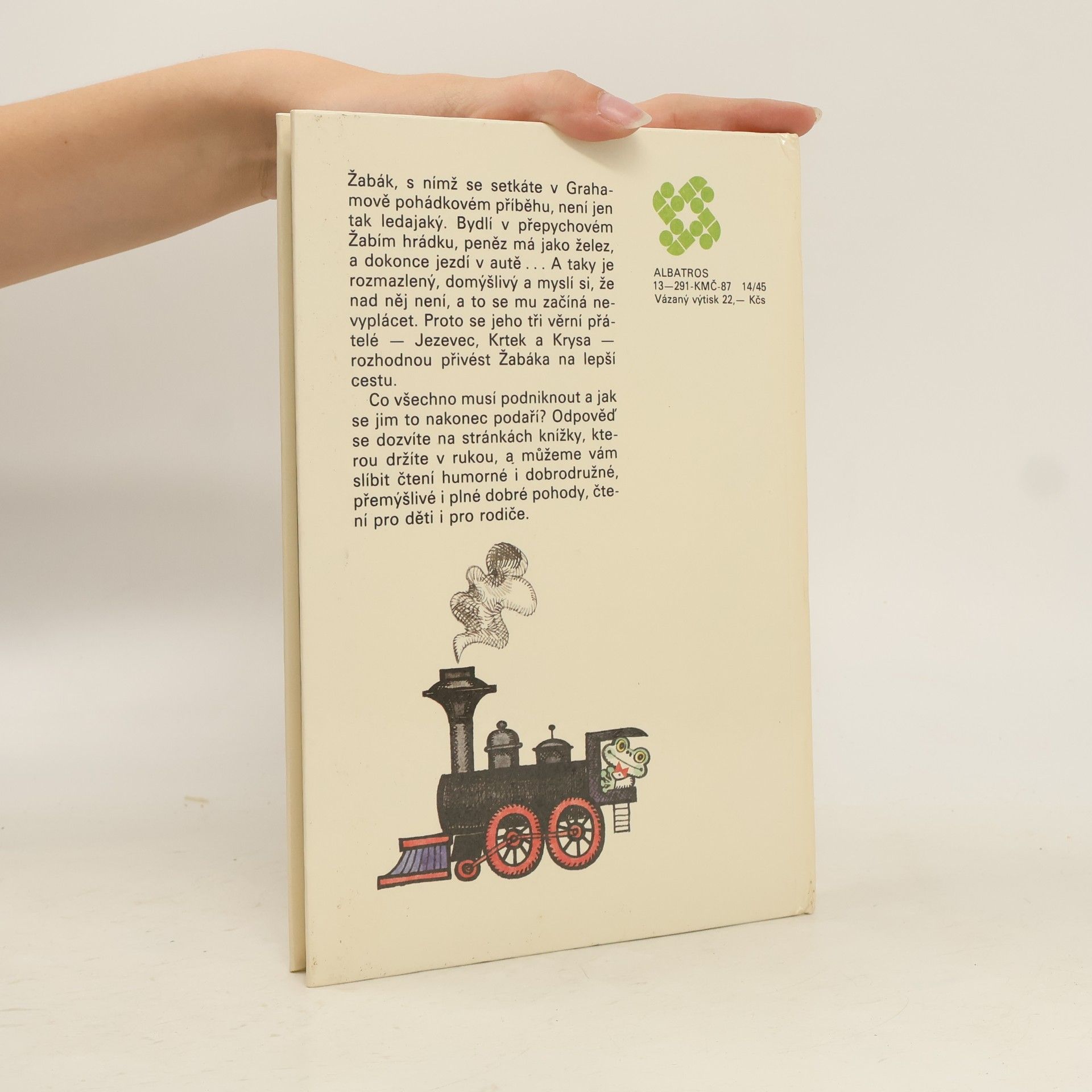 Kenneth Grahame Žabákova dobrodružství