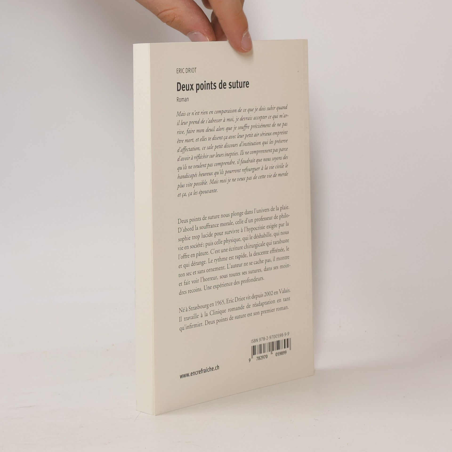 Eric Driot Deux points de suture