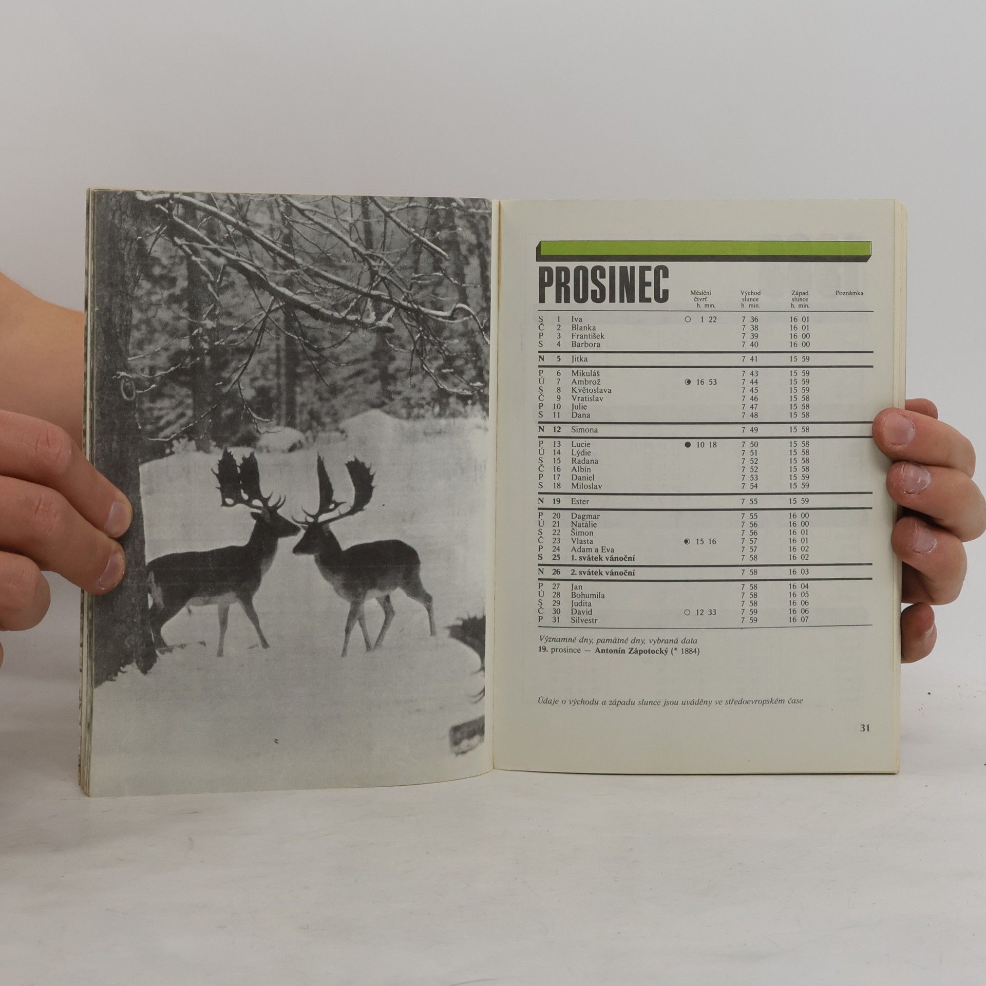 Collectif d'auteurs Myslivecký kalendář 1982