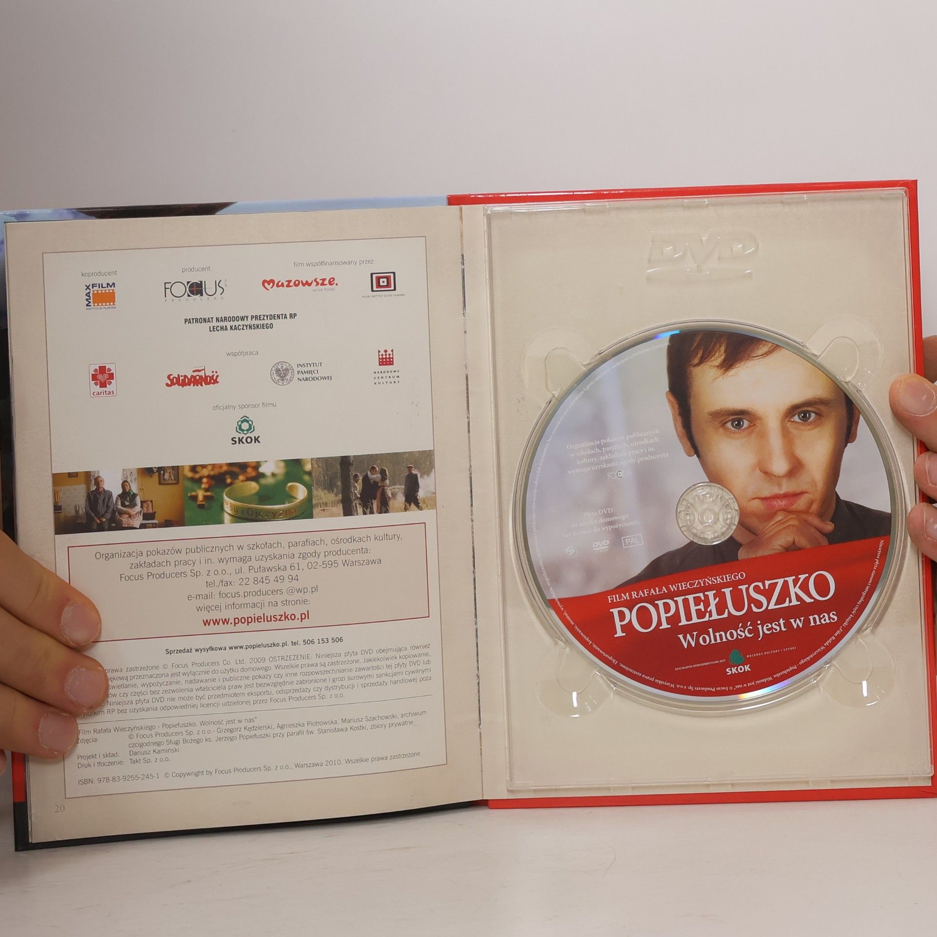 Rafał Wieczyński Popieluszko. Wolnosc jest w nas [PL Import]